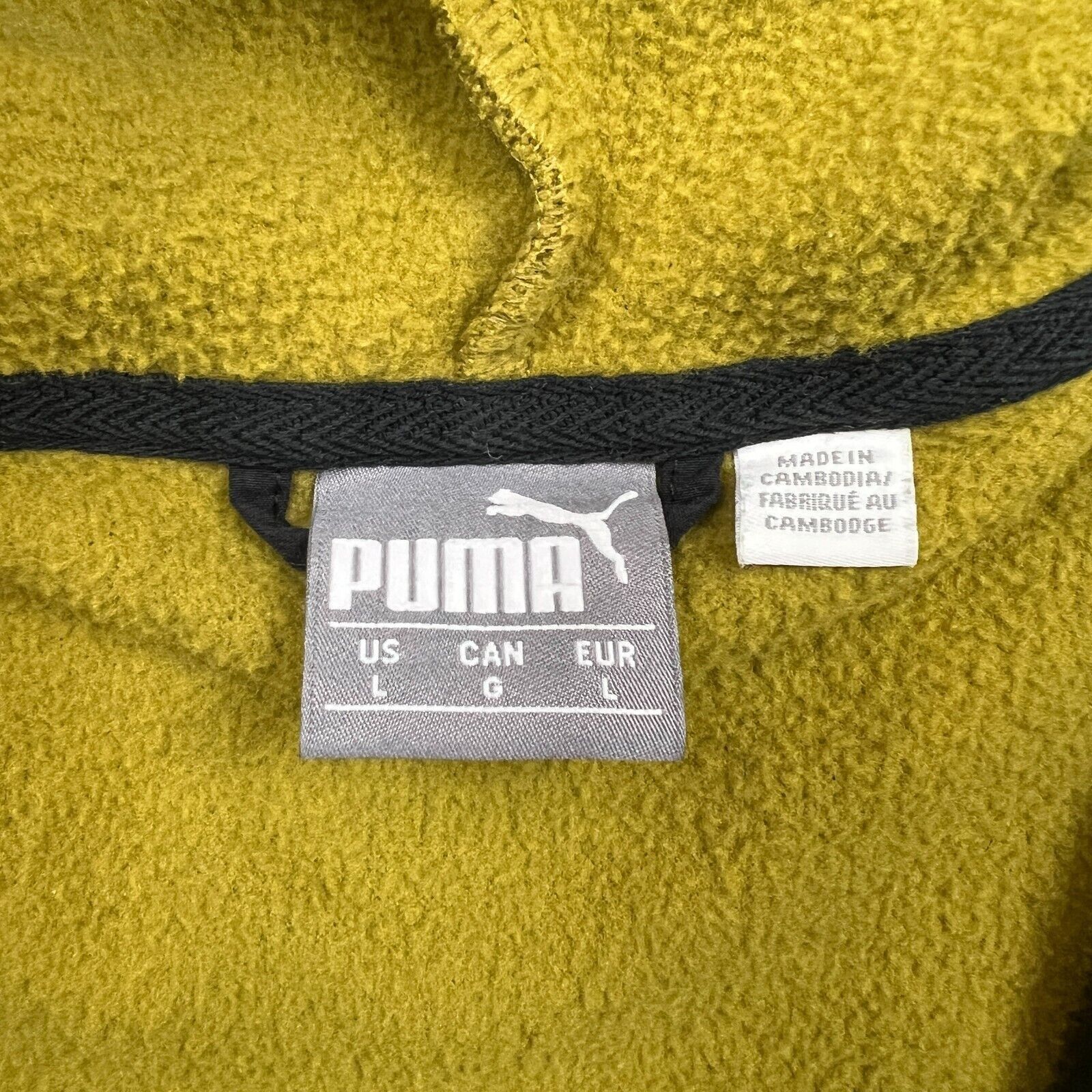 Puma × Vintage Puma Hoodie Large Classic Full Zip Sweater Outdoor Fleece Size US L / EU 52-54 / 3 - 4 Thumbnail