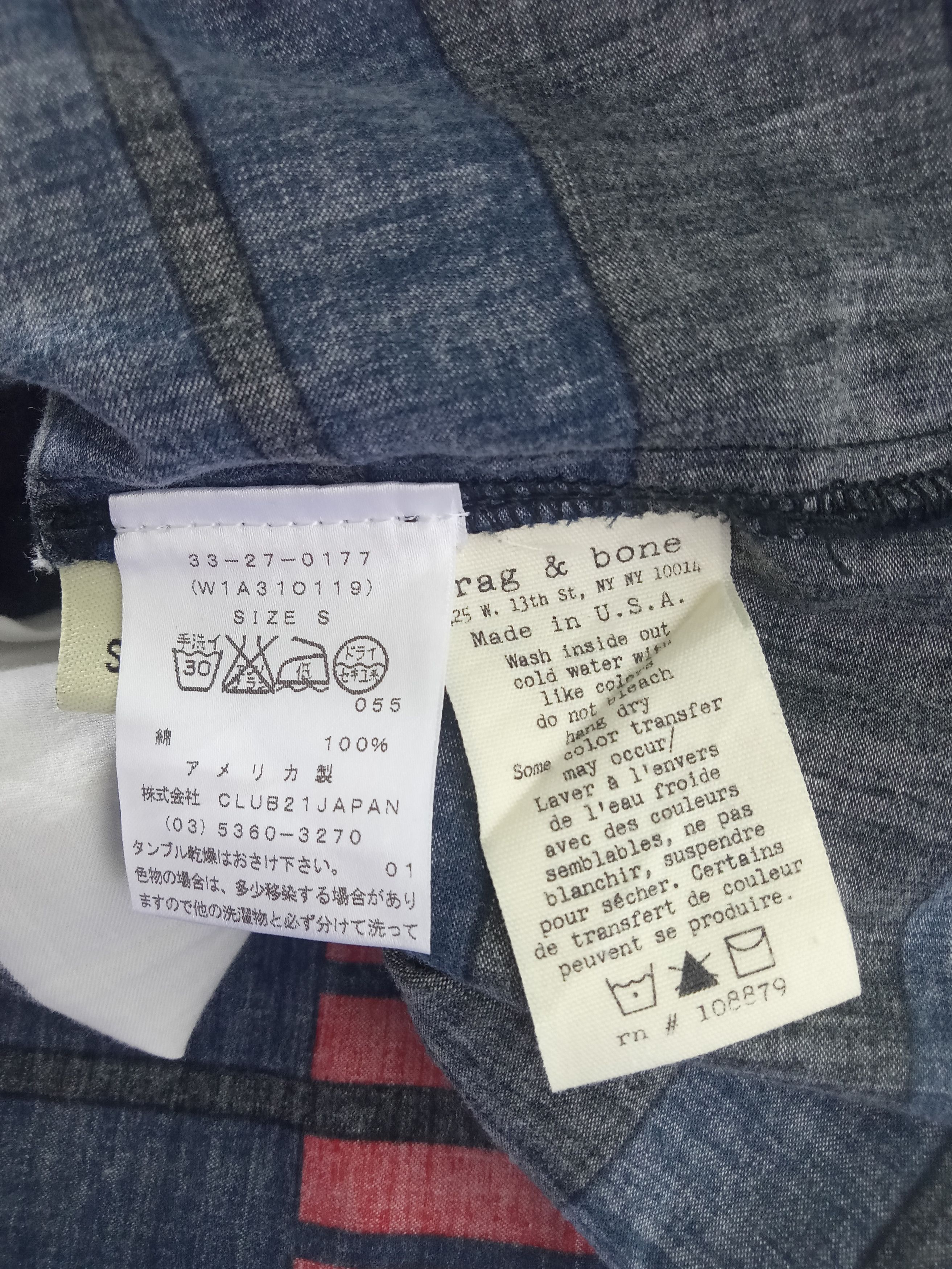 Other Rag & Bone Check Sleeveless Button Up Shirt Size S / US 4 / IT 40 - 8 Thumbnail