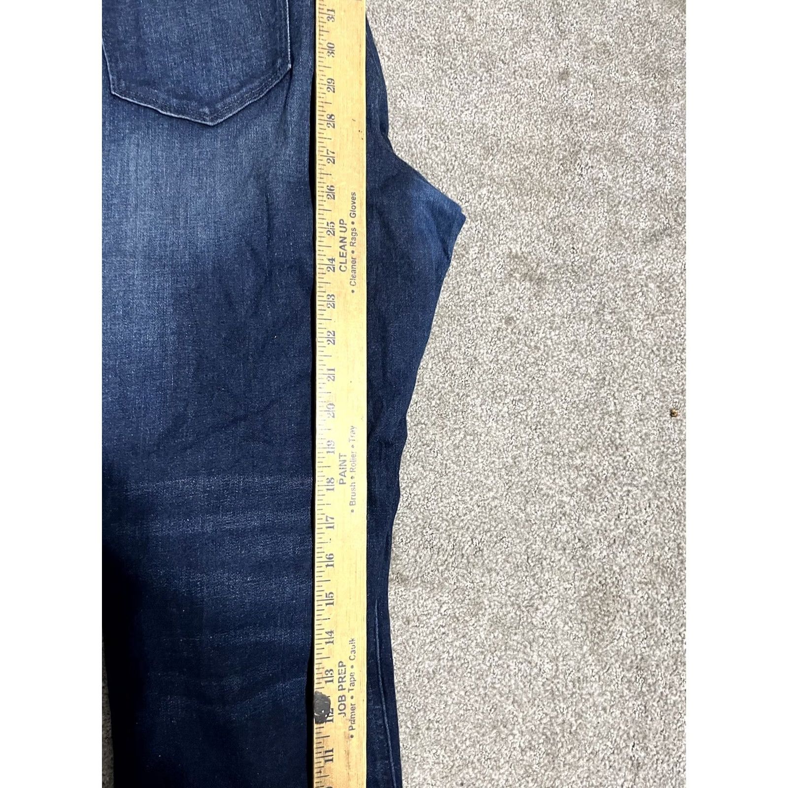 Gap GAP Universal Skinny Jeans Denim Blue Light Wash Size 14/32R Button Zip women Size 36" / US 14 / IT 50 - 6 Thumbnail