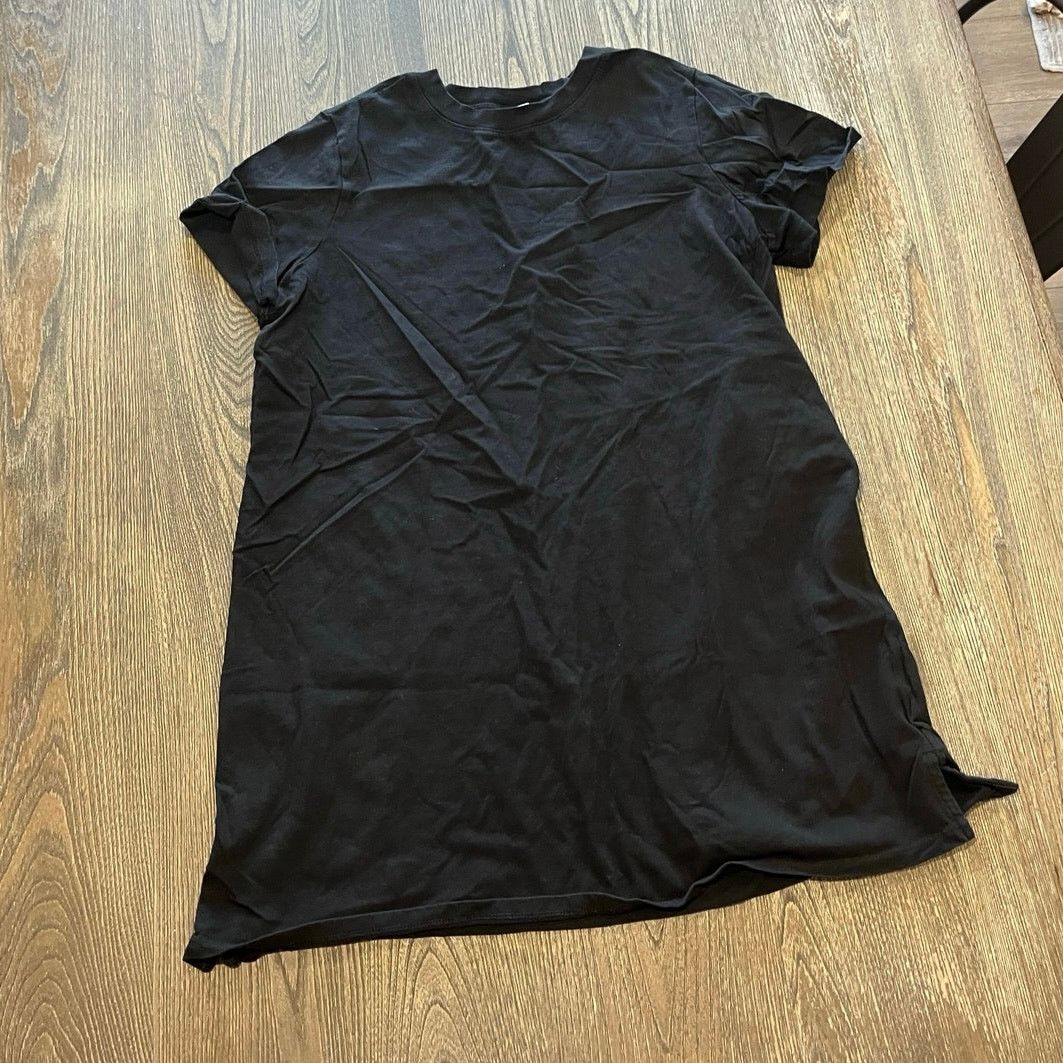 Old Navy Old Navy T-Shirt Mini Dress Short Sleeve Crewneck Black L Size L / US 10 / IT 46 - 1 Thumbnail
