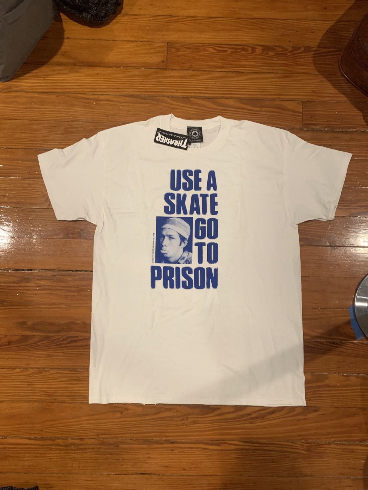 Thrasher Thrasher Use A Skate Go To Prison, Mark Gonzales — L — NWT” Size US L / EU 52-54 / 3 - 1 Thumbnail