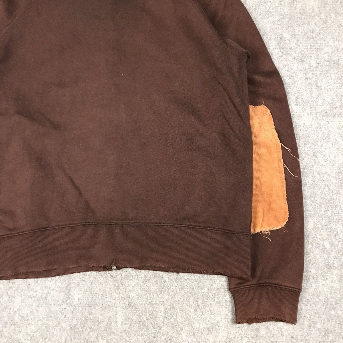 Designer × Japanese Brand × Tornado Mart KITTLT PATCHWORK STYLE FUR HOODIES RARE JACKET Size US M / EU 48-50 / 2 - 14 Thumbnail