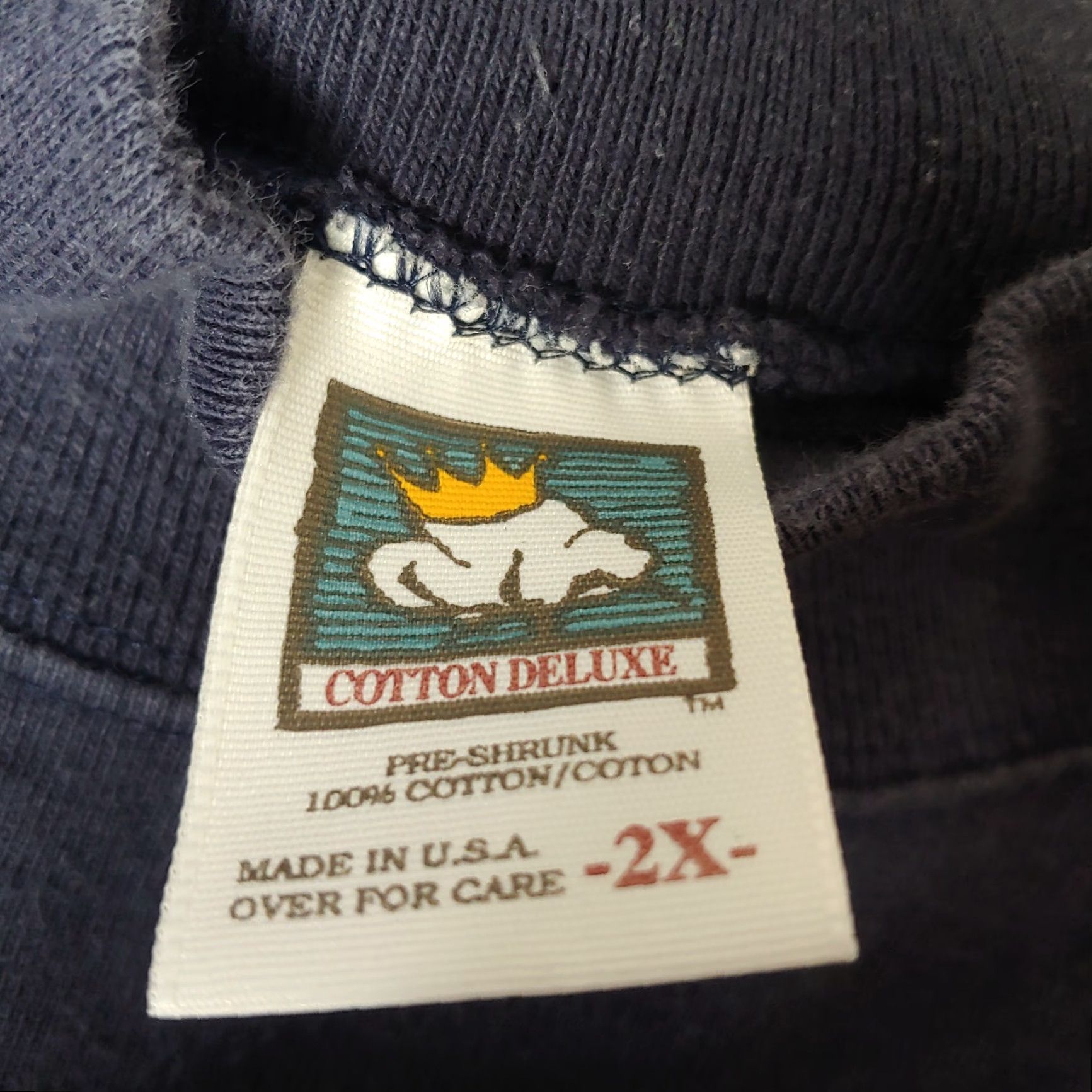 Vintage VINTAGE Cleveland Police Pipes & Drums Shirt Men 2X Long Sleeve Mock Neck Bagpipes US Made Blue 100% Cotton Knit Band Shirt Mens Size US XXL / EU 58 / 5 - 4 Thumbnail