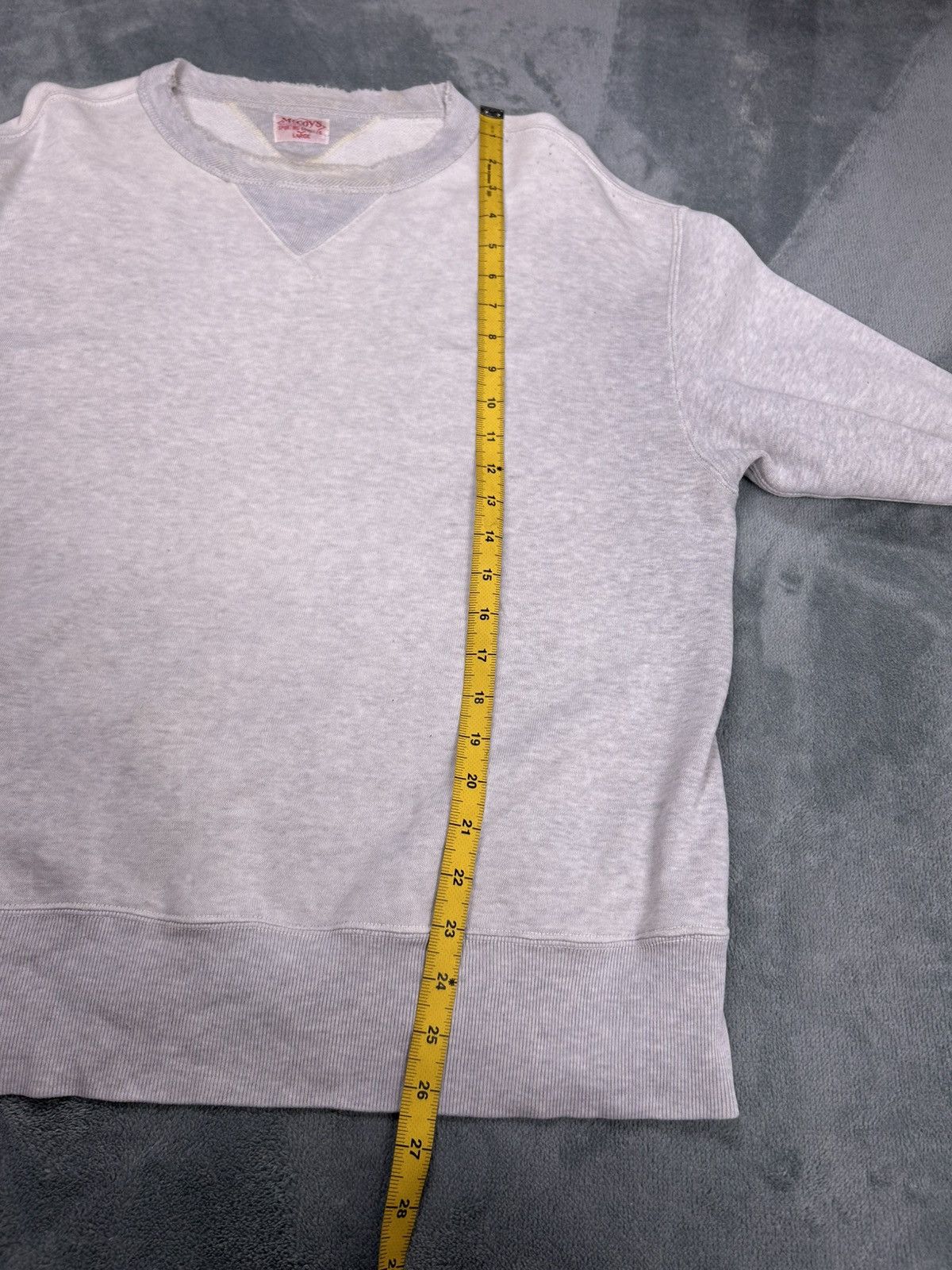 The Real McCoy's Vintage Distressed Real Mccoy’s Crewneck Sweatshirt Size US L / EU 52-54 / 3 - 11 Thumbnail