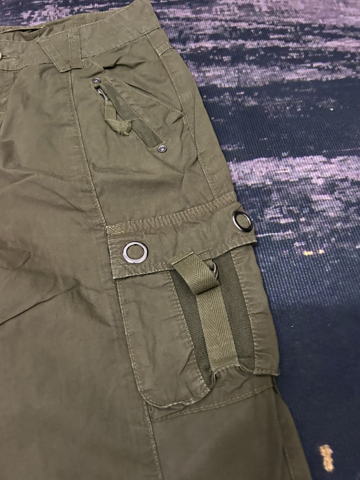 Japanese Brand Sweet Camel Cargo 3D Pocket Pants Size US 29 - 10 Thumbnail