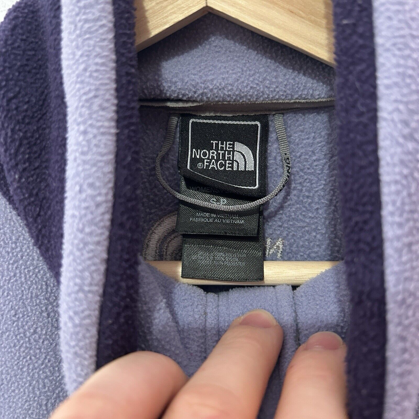 The North Face The North Face Fleece Full-Zip Jacket “Lilac Purple” 2024 Size S / US 4 / IT 40 - 4 Thumbnail