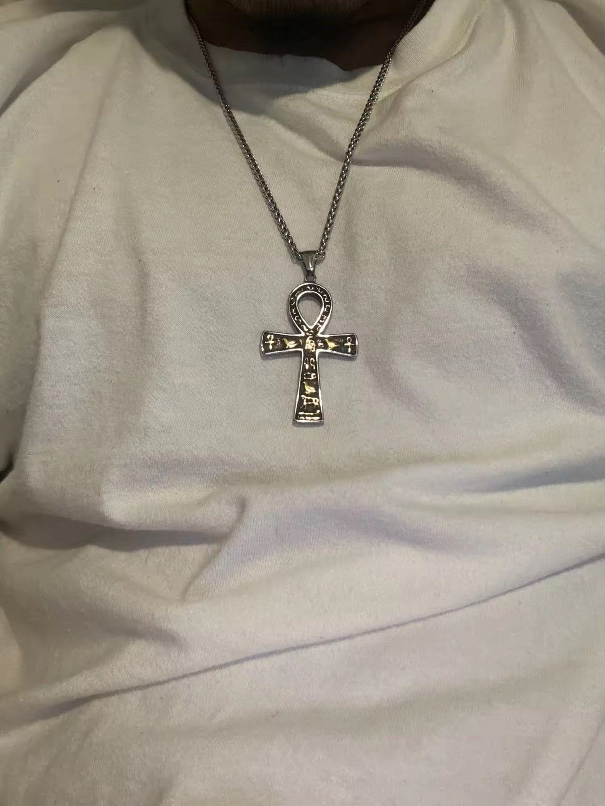 Jewelry Ankh Cross Pendant Necklace Size ONE SIZE - 2 Thumbnail
