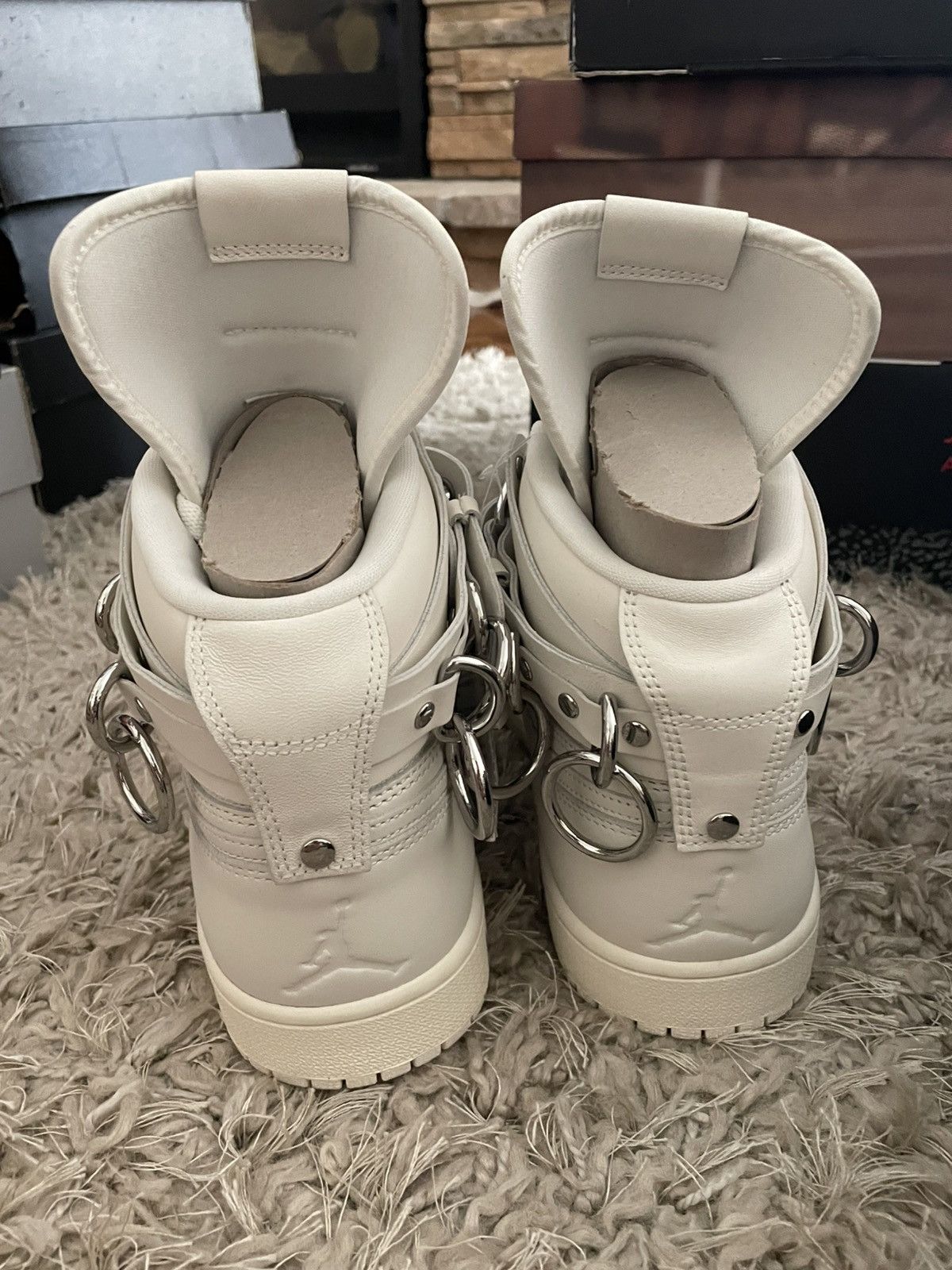 Comme des Garcons × Jordan Brand CDG x Jordan 1 High Sample Release Size US 9 / EU 42 - 8 Thumbnail