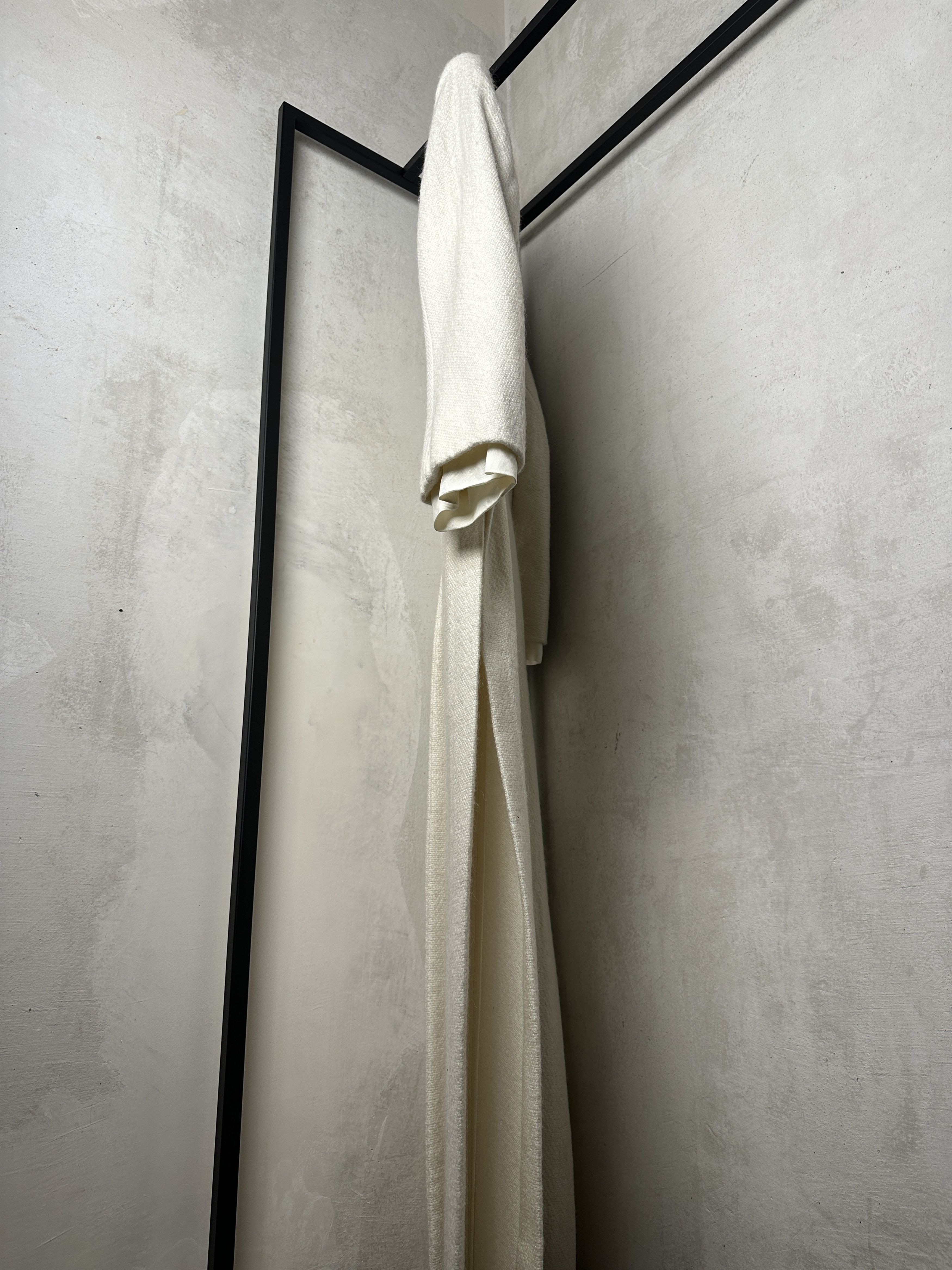 Ann Demeulemeester Ann Demeulemeester FW13 Milk Maxi Coat Size S / US 4 / IT 40 - 13 Thumbnail
