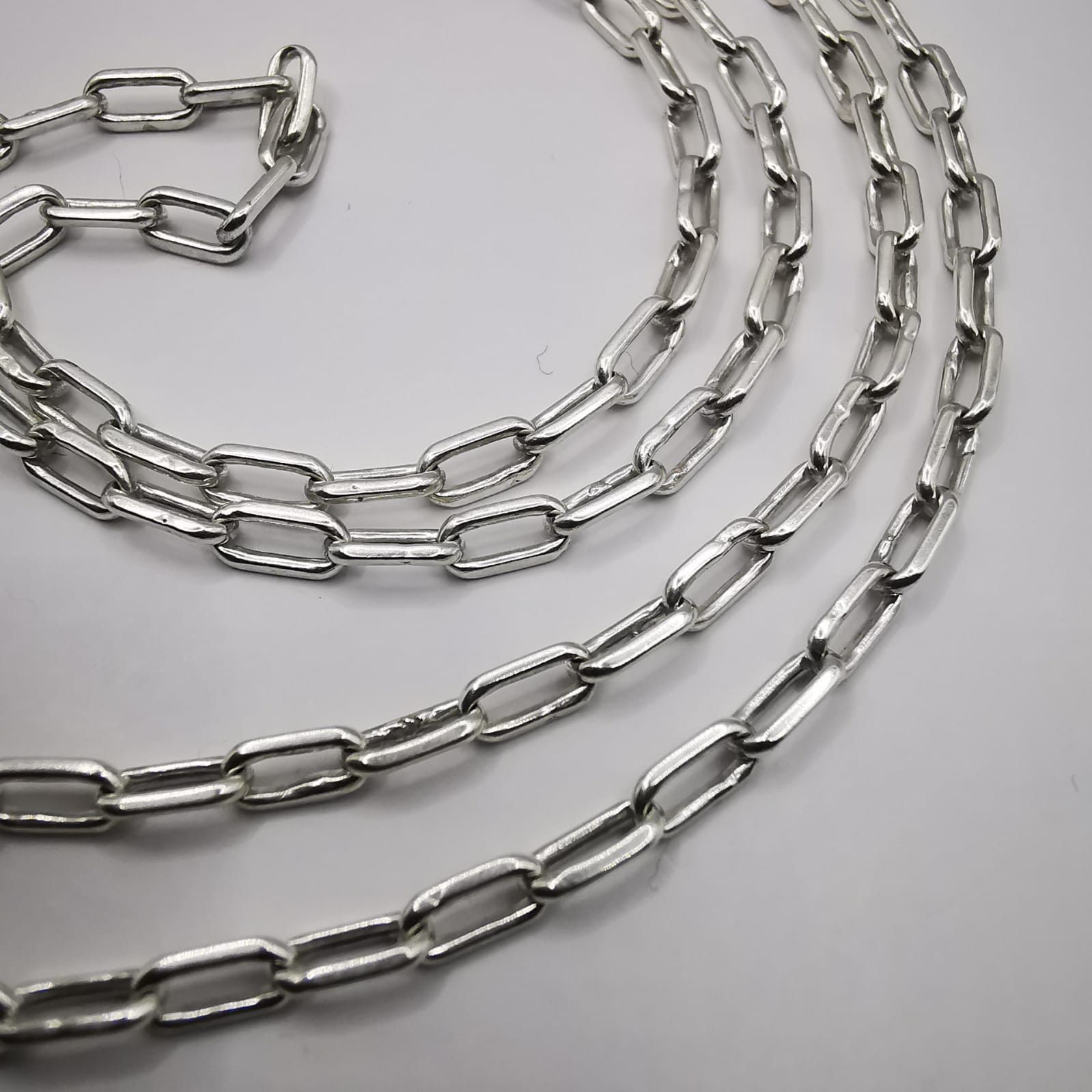 Sterling Silver Vintage Chain, 925 Sterling Silver, Signed 11,66g Size ONE SIZE - 3 Thumbnail
