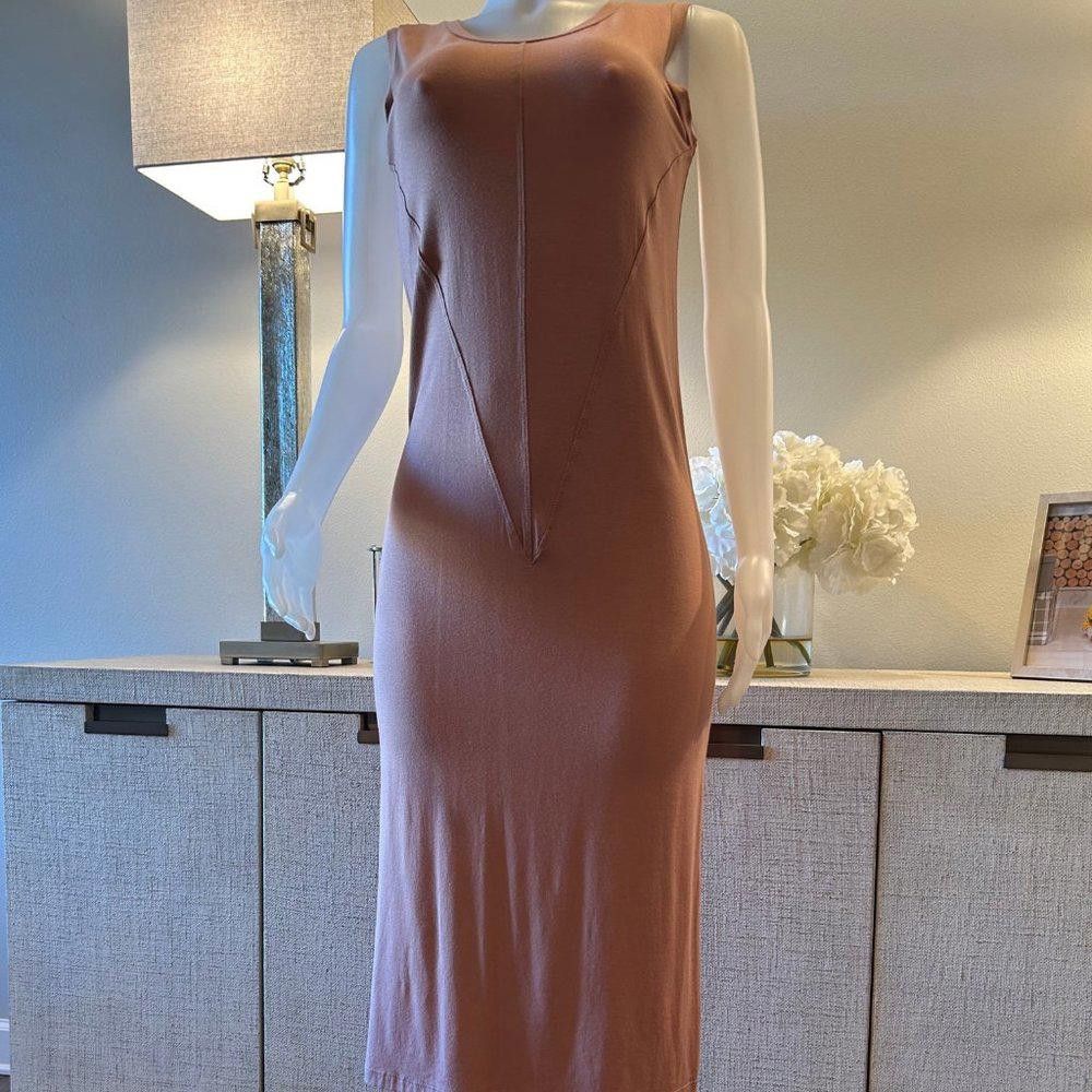 Other LNA Nude Midi Dress Size S / US 4 / IT 40 - 1 Thumbnail