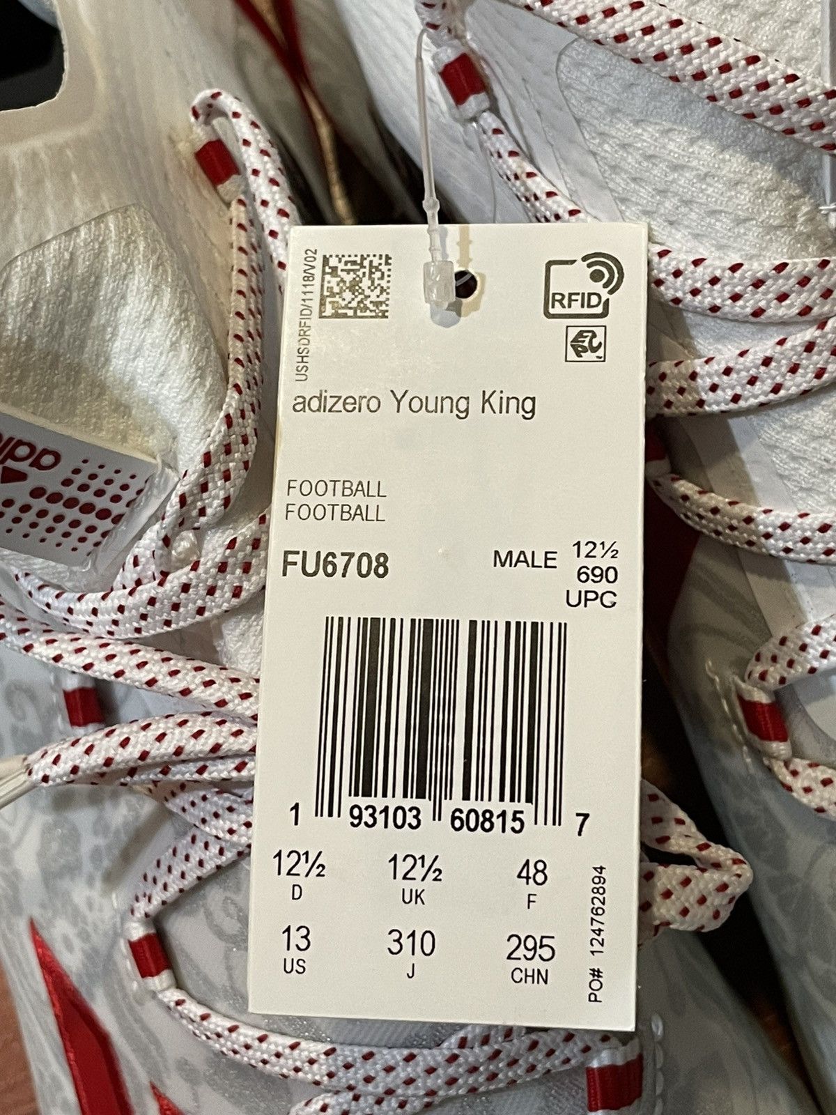 Adidas Adidas Adizero New Reign ‘Floral Red’ (size mens 13) Size US 13 / EU 46 - 4 Thumbnail