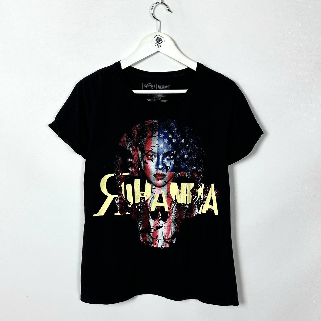 Hard Rock Cafe Vintage 00s Rihanna Hard Rock Cafe artist black m tee Music Size US M / EU 48-50 / 2 - 1 Thumbnail