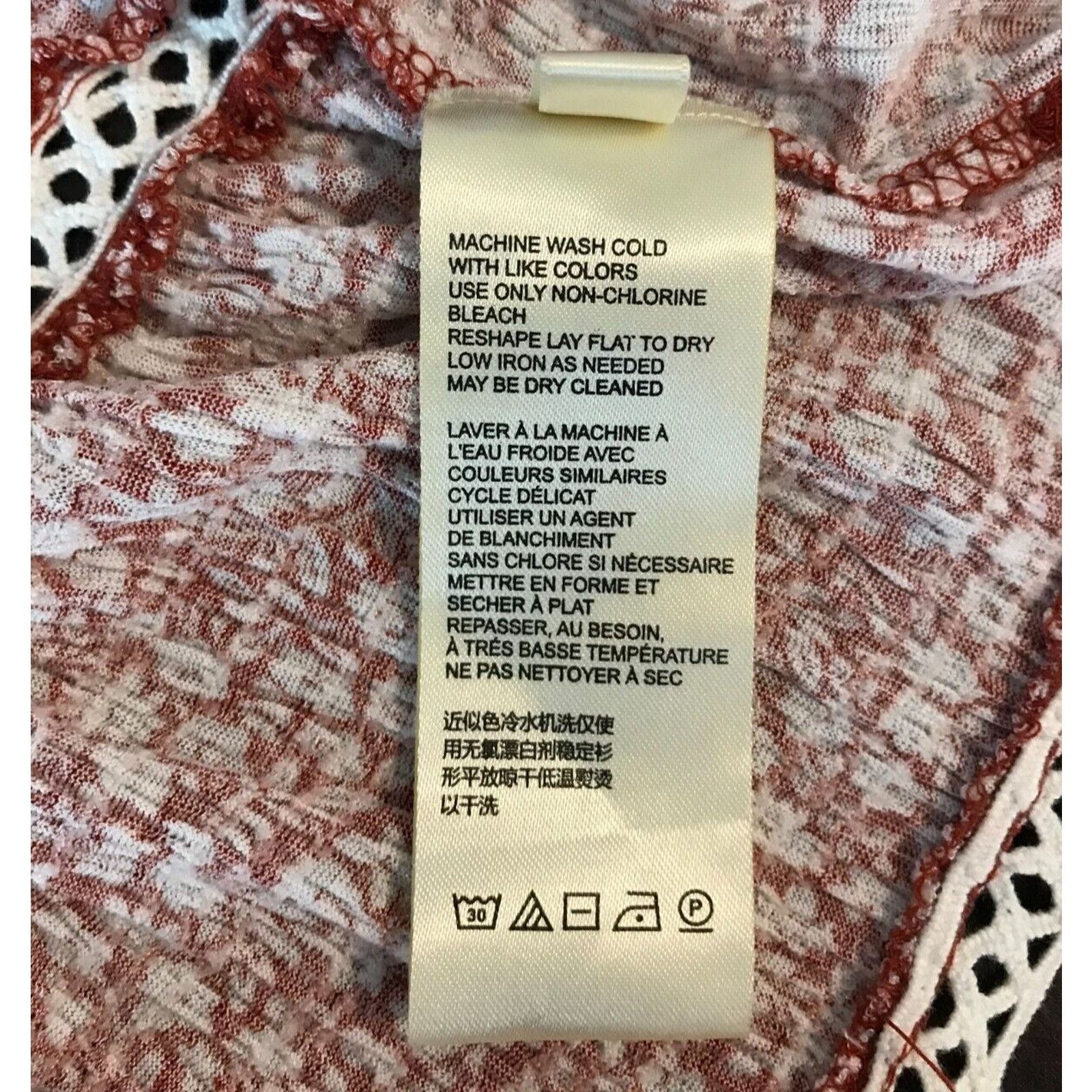 Anthropologie Anthropologie Maeve Quinn Floral and Lace Peplum Top Size S / US 4 / IT 40 - 8 Thumbnail