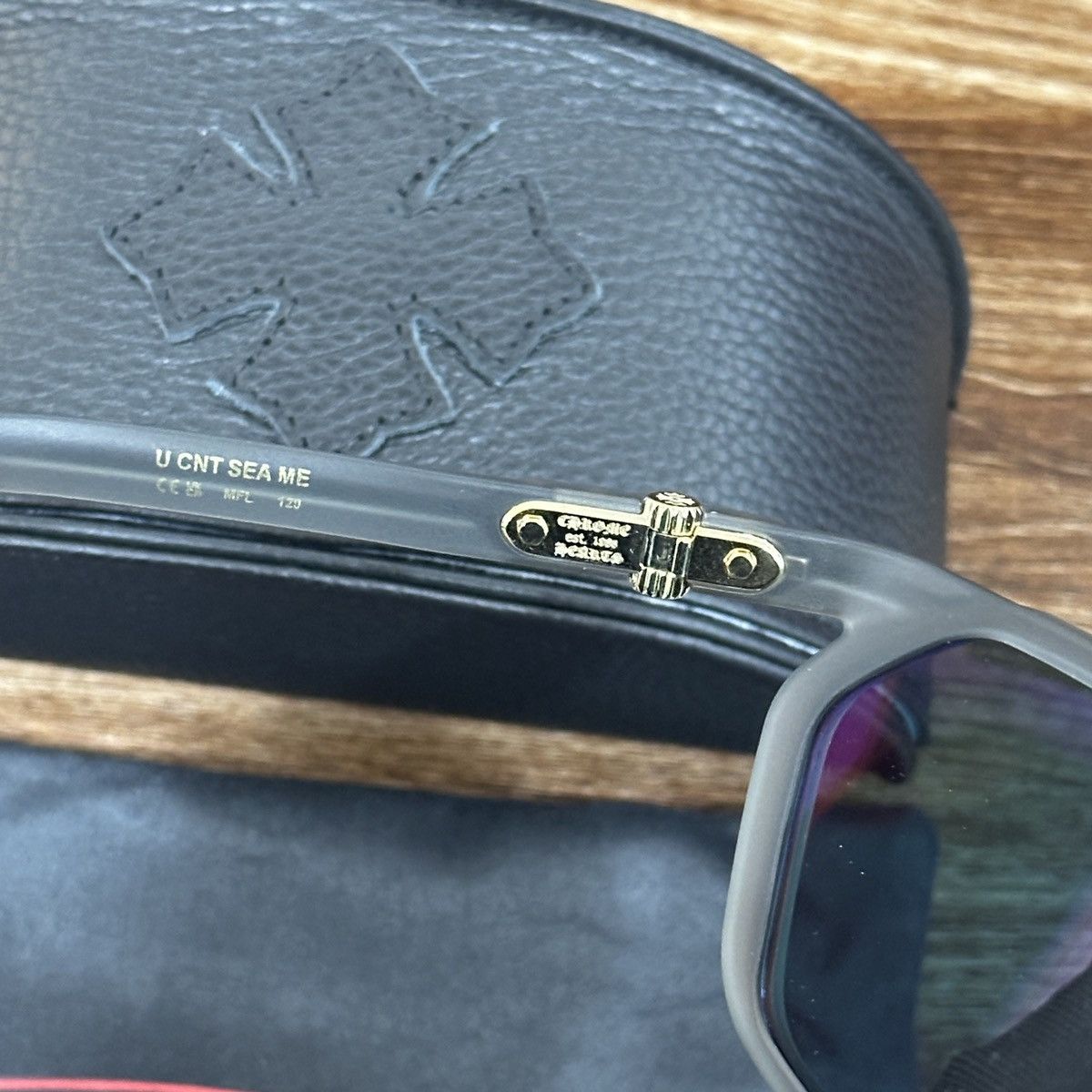 Chrome Hearts CHROME HEARTS U CNT SEA ME SUNGLASSES Size ONE SIZE - 9 Thumbnail