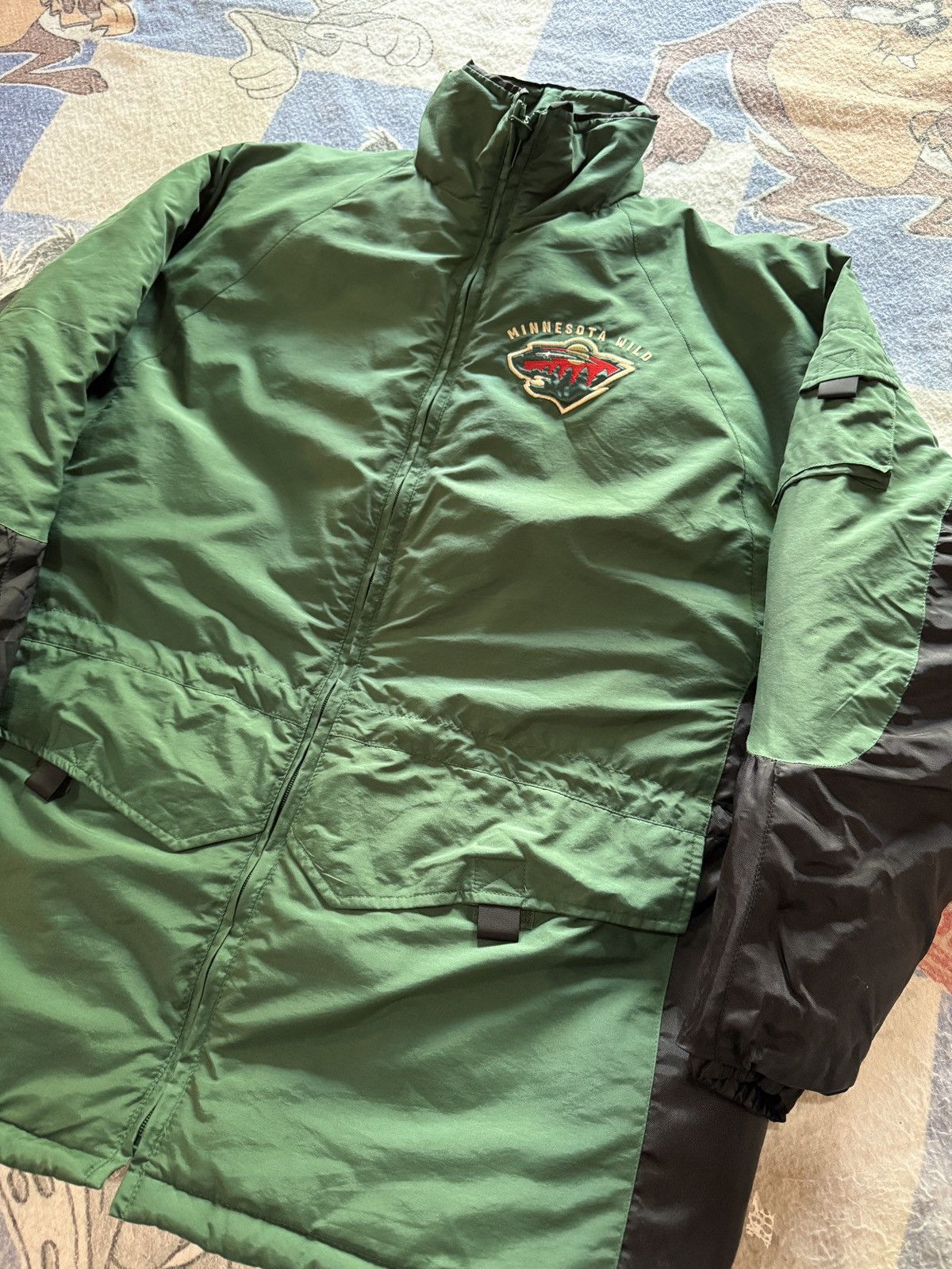 NHL Vintage Minnesota Wild jacket Size US XL / EU 56 / 4 - 2 Thumbnail