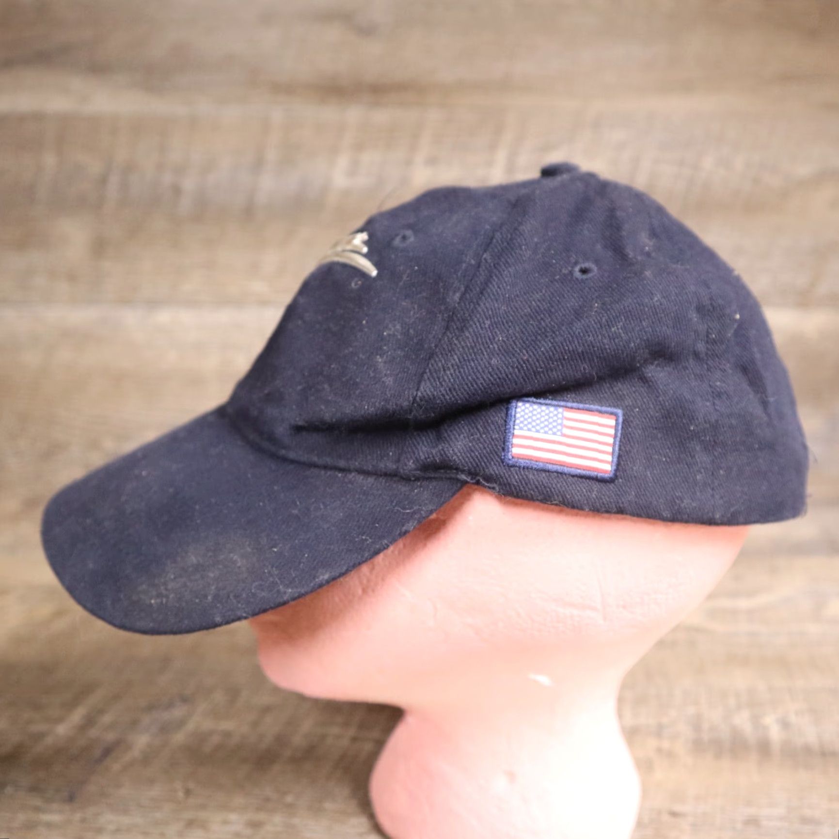 Vintage Fantasy Fishing Gear Website Strapback Hat Baseball Cap Men Adjustable Blue Nike? Size ONE SIZE - 4 Thumbnail