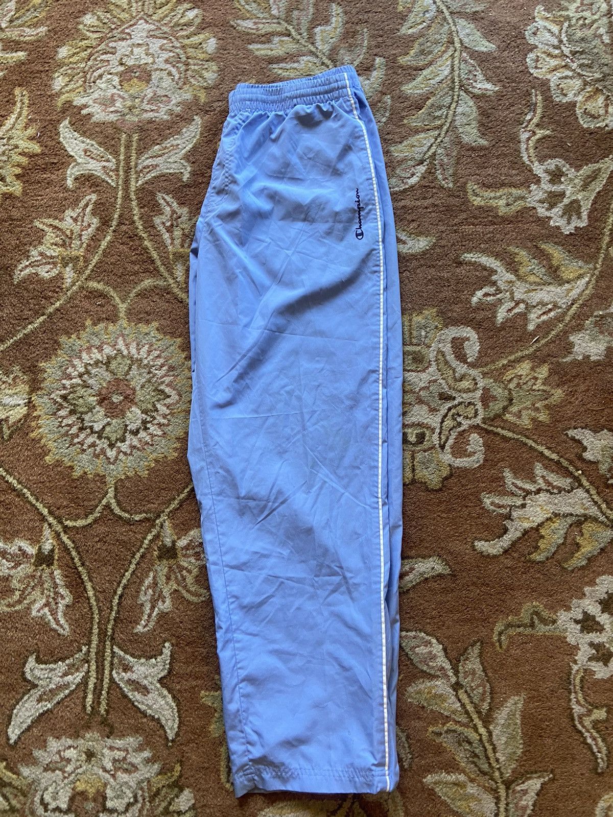 Champion Blue Vintage Champion Parachute Sweatpants Size US 34 / EU 50 - 2 Thumbnail
