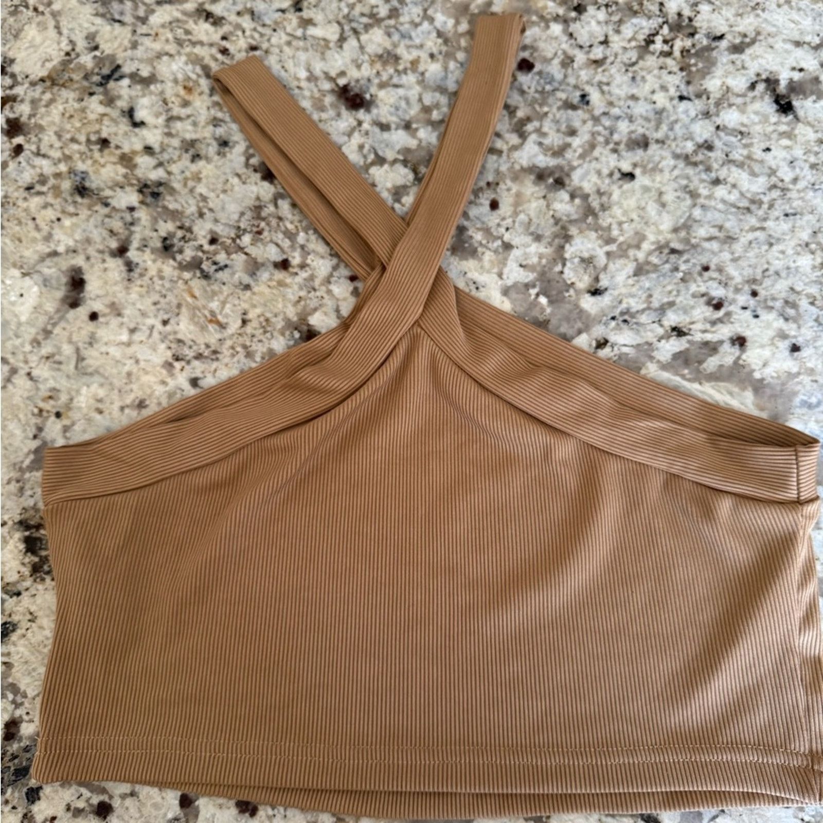Shein SHEIN Ribbed Crop Top Size Large Size L / US 10 / IT 46 - 6 Thumbnail