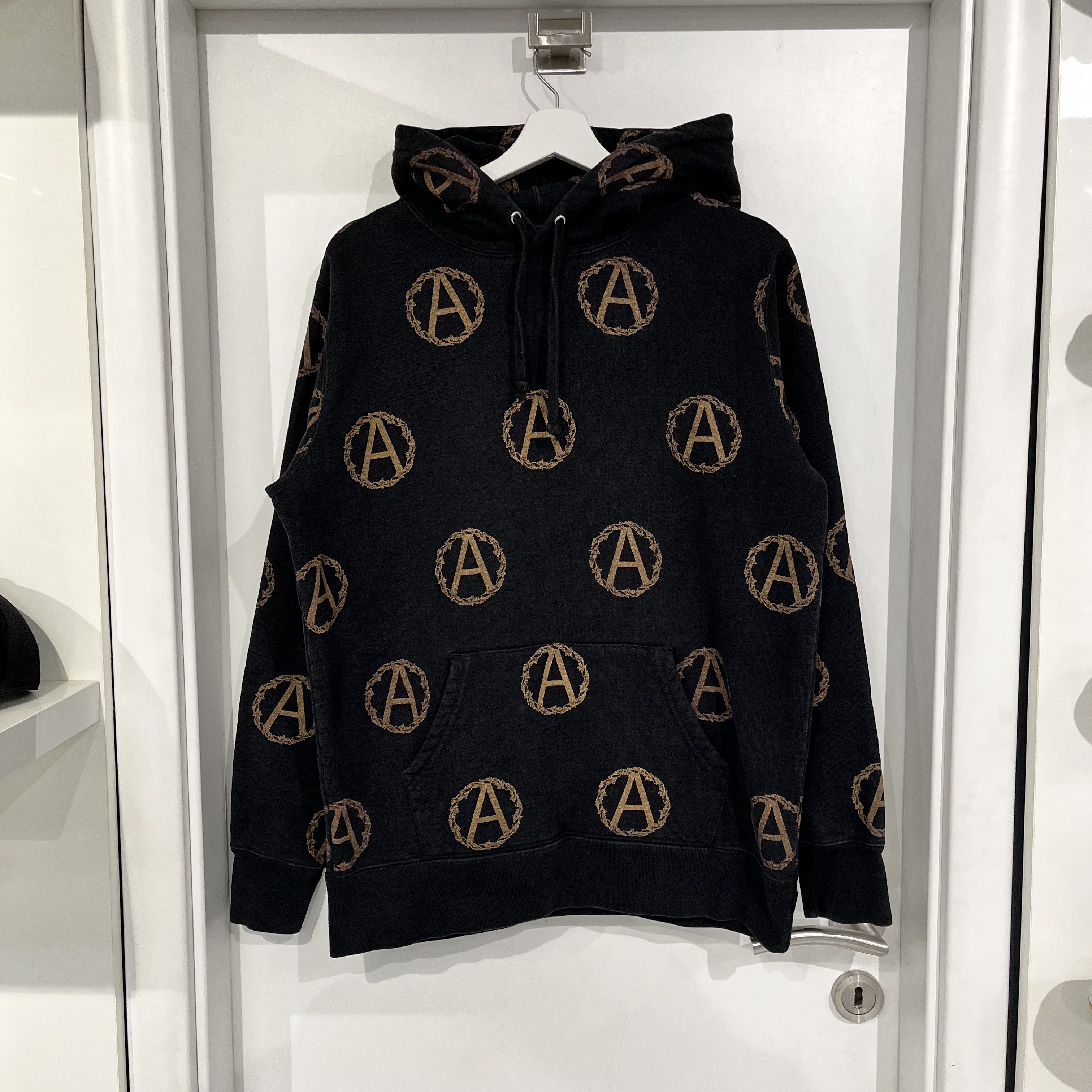 Supreme × Undercover Supreme x Underccover Anarchy Hooded Sweatshirt Black Size US M / EU 48-50 / 2 - 1 Thumbnail