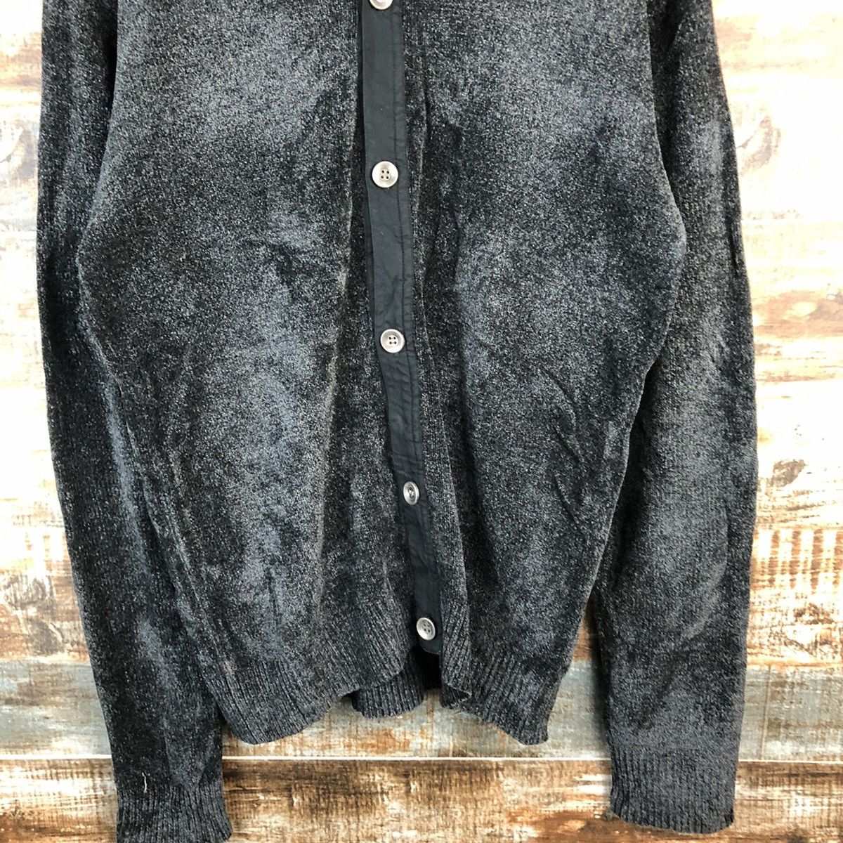 Comme Ca Ism DL Comme Ca Ism Black Knitwear cardigan sweater #C597 Size US M / EU 48-50 / 2 - 6 Thumbnail