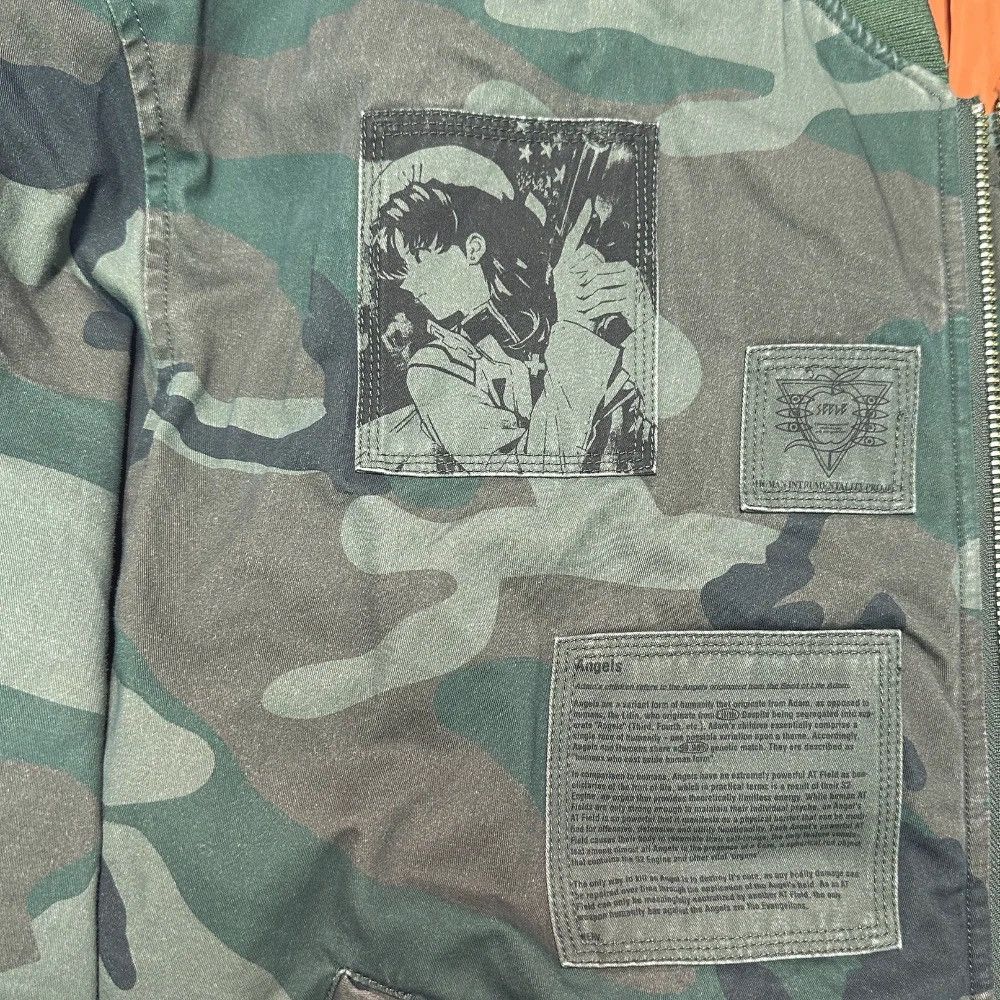 Rough Simmons Camo Bomber Jacket Size US XL / EU 56 / 4 - 3 Thumbnail