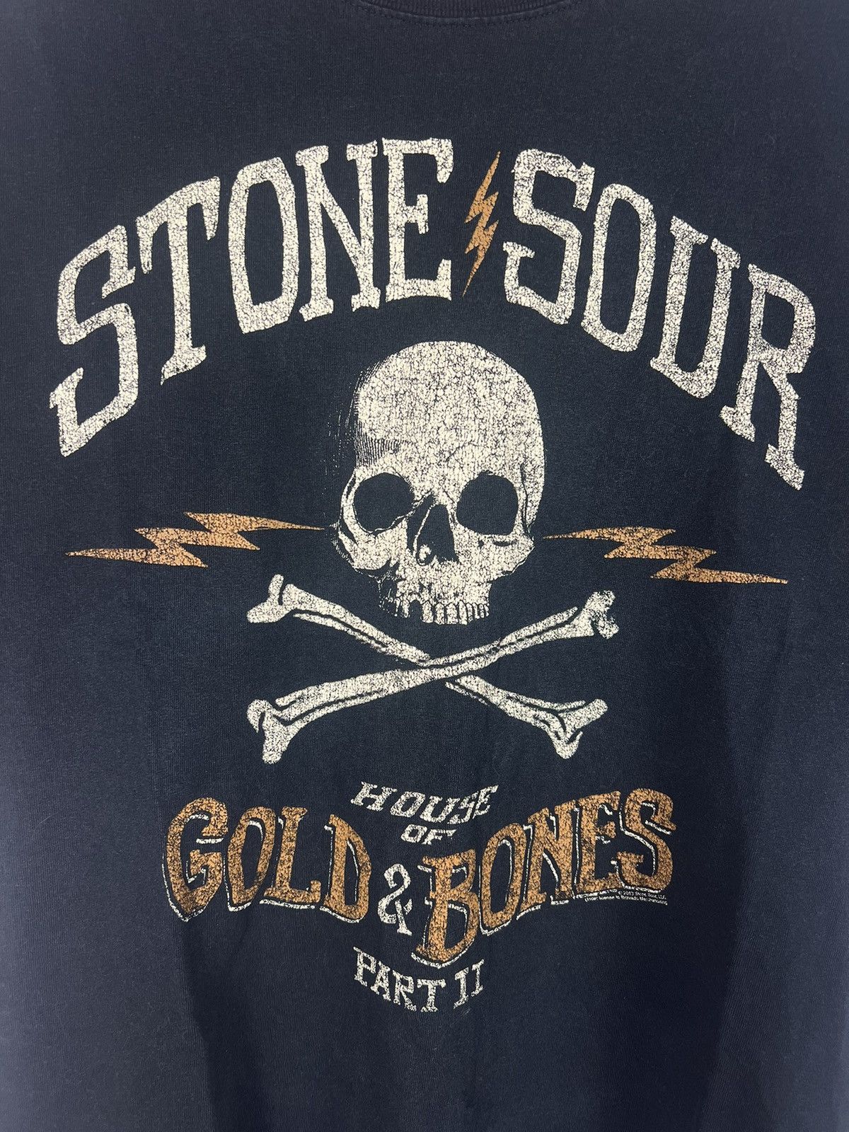 Band Tees Vintage Stone Sour House Of Gold Bones Rock Band T-Shirt Size US XXL / EU 58 / 5 - 3 Thumbnail