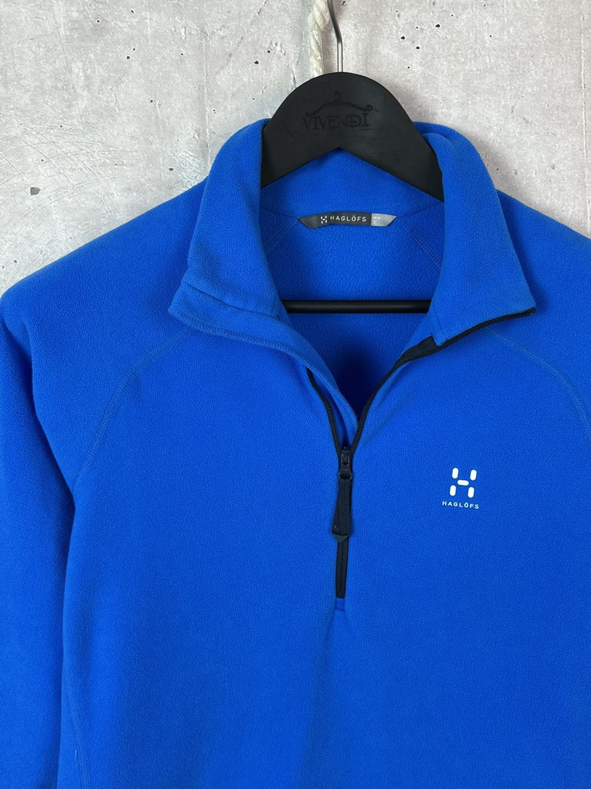 Haglofs Haglofs Quarter Zip Blue Long Sleeve Men’s Fleece Jumper Size US S / EU 44-46 / 1 - 2 Thumbnail