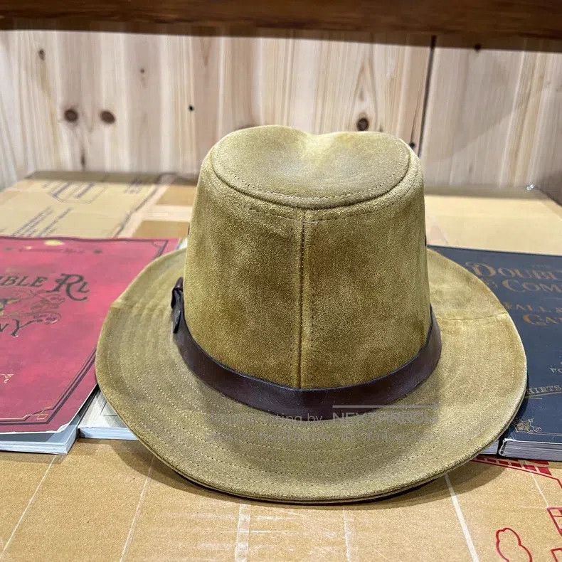 RRL Ralph Lauren RRL Ralph Lauren Fur Trimmed Cowboy Hat Size ONE SIZE - 3 Thumbnail