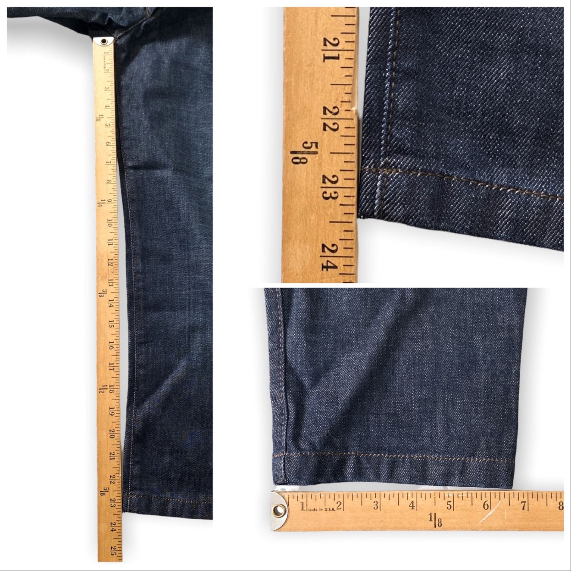 Prada Prada Denim Cropped Pants, size Italian 44/US 10/M Size 30" / US 8 / IT 44 - 15 Thumbnail