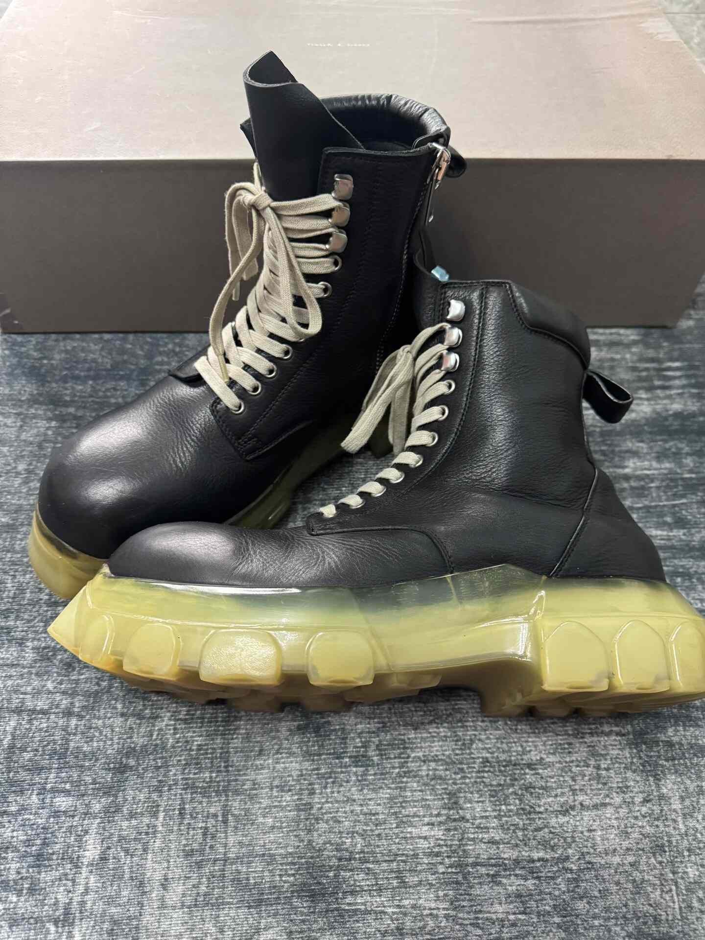 Rick Owens Rick Owens Clear Pink Boots 44 Men Size US 10.5 / EU 43-44 - 1 Thumbnail