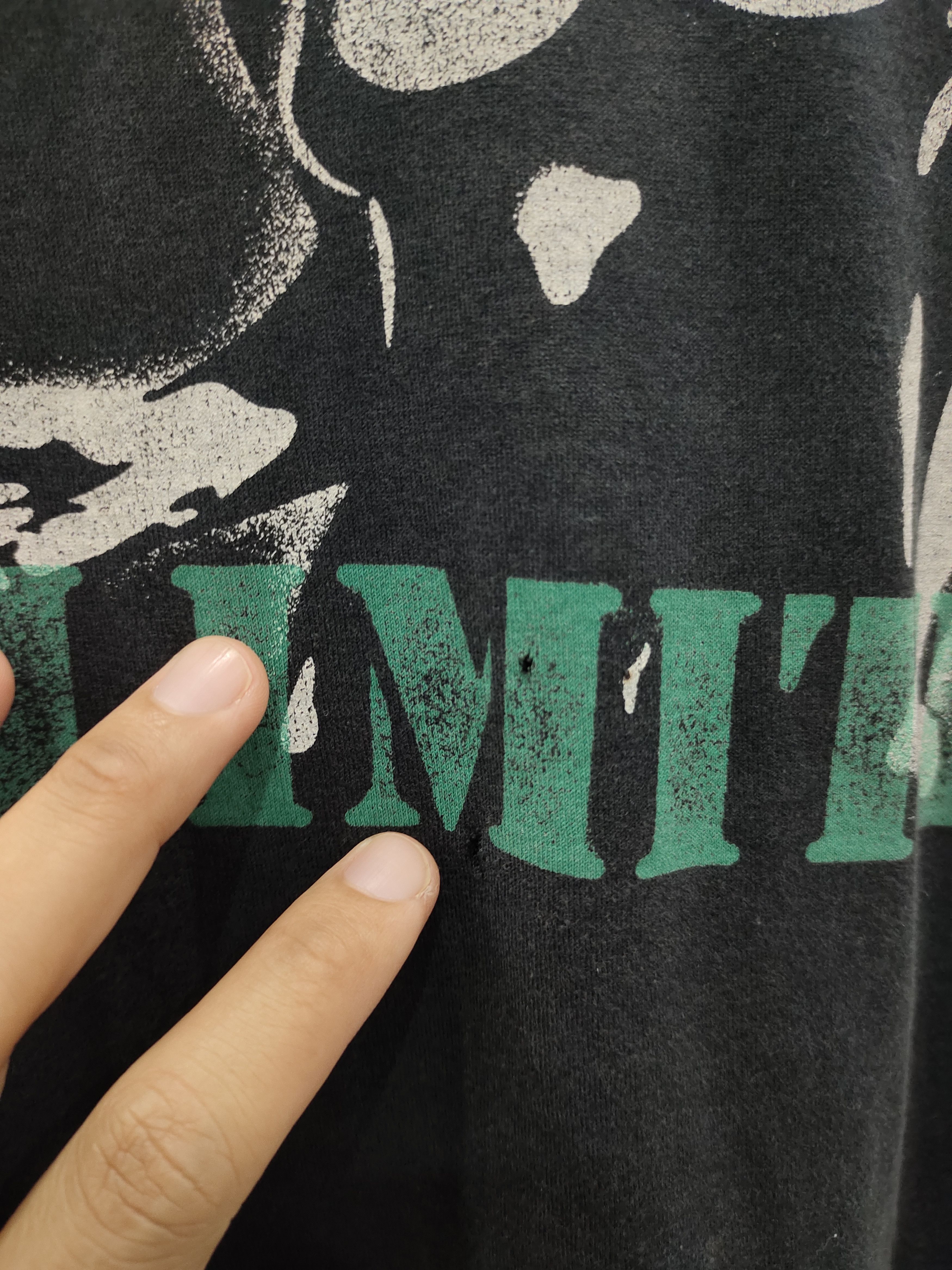 Hysteric Glamour Vintage Hysteric Glamour Distressed Tee Size US L / EU 52-54 / 3 - 4 Thumbnail