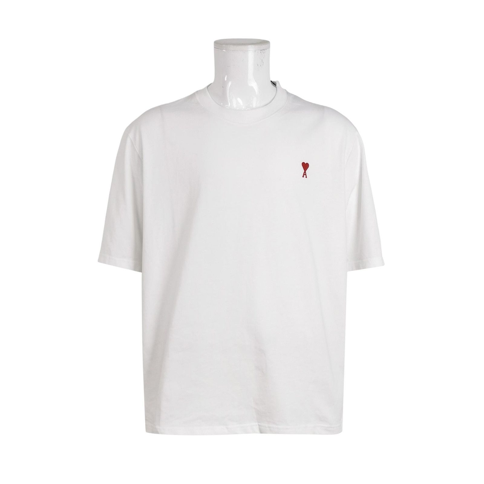 AMI AMI Red Heart Logo T-Shirt XXL Size US XXL / EU 58 / 5 - 1 Thumbnail