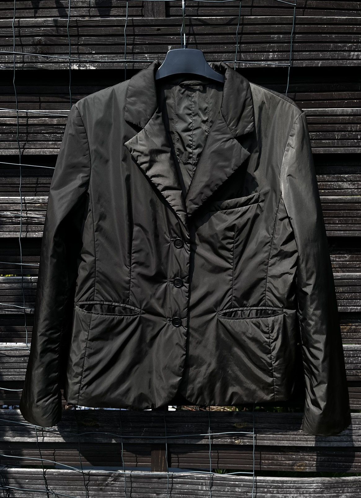 Prada 🔴 PRADA SS06 NYLON JACKET LUXURY ARCHIVE Y2K BLAZER Size M / US 6-8 / IT 42-44 - 7 Thumbnail