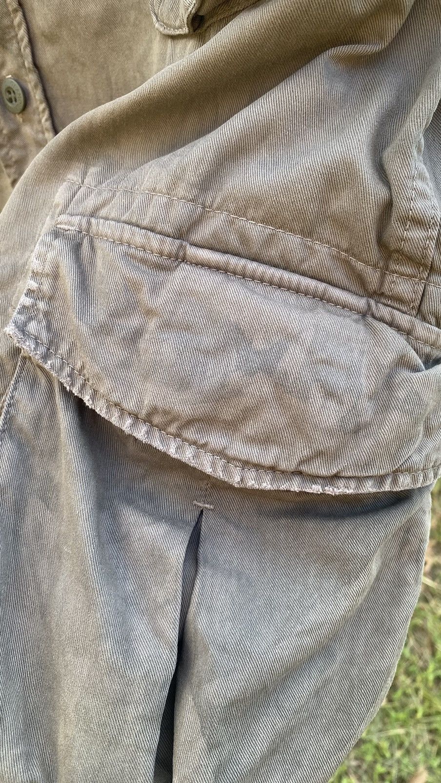 Hysteric Glamour Hysteric Glamour Dirty Wash Safari Shirt Size US S / EU 44-46 / 1 - 11 Thumbnail