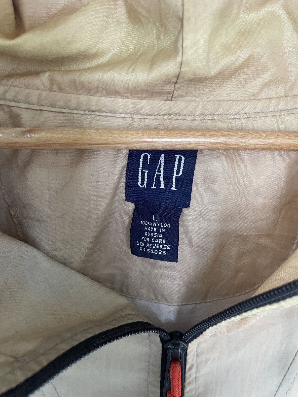 Gap × Vintage VINTAGE GAP ANORAX JACKET MADE IN RUSSIA Size US L / EU 52-54 / 3 - 3 Thumbnail