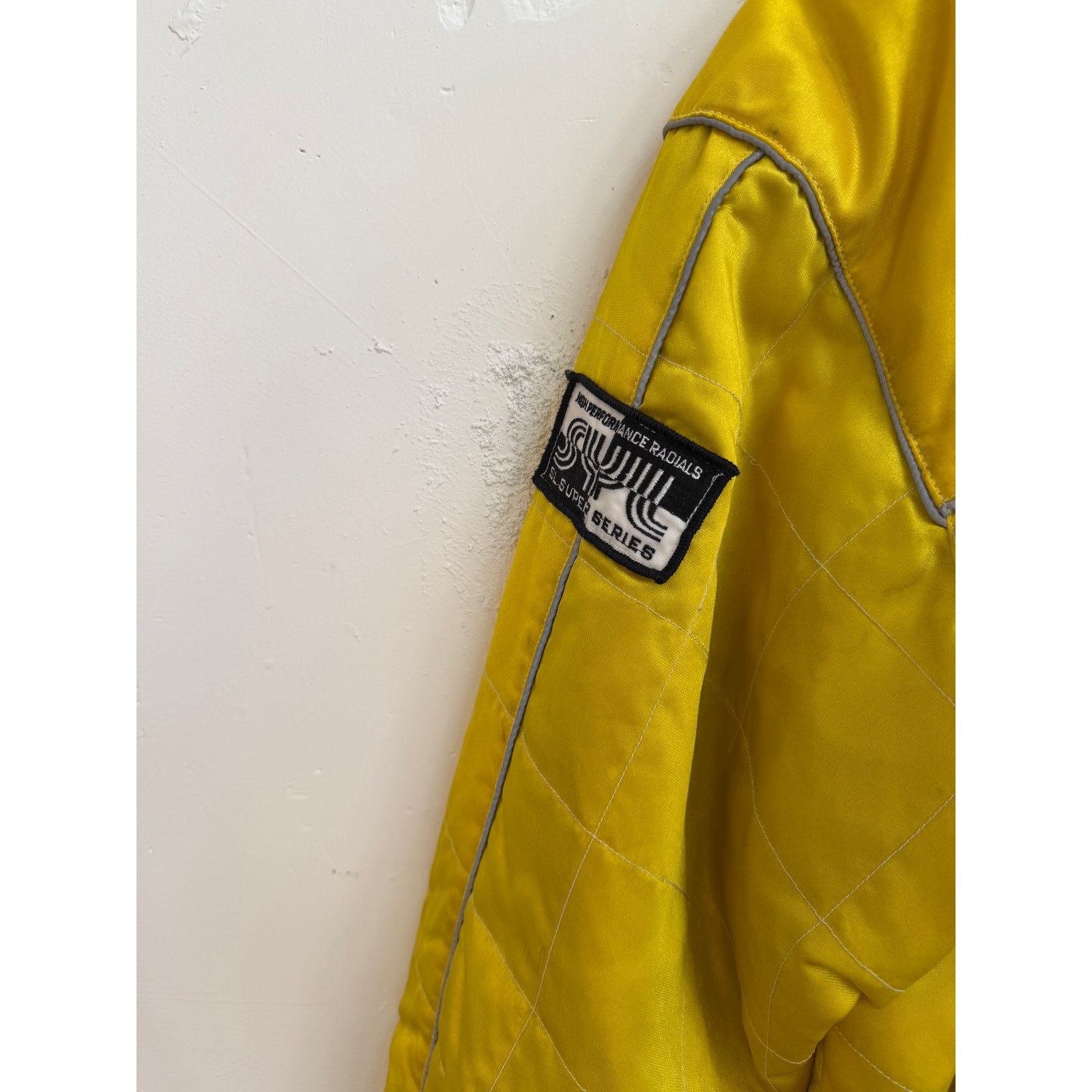 Vintage Vintage Cybertek Racing Reflective Yellow Jacket Size US L / EU 52-54 / 3 - 4 Thumbnail