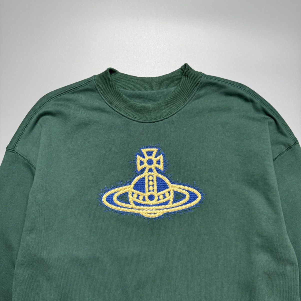 Vivienne Westwood Vivienne Westwood - Big Orb Embroidered Logo Cropped Size S / US 4 / IT 40 - 4 Thumbnail