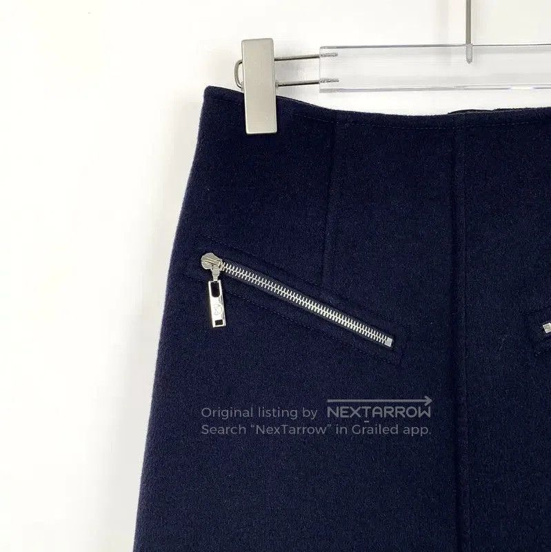 Louis Vuitton Louis Vuitton Navy Blue Women's Mini Skirt . Size 23" - 3 Thumbnail