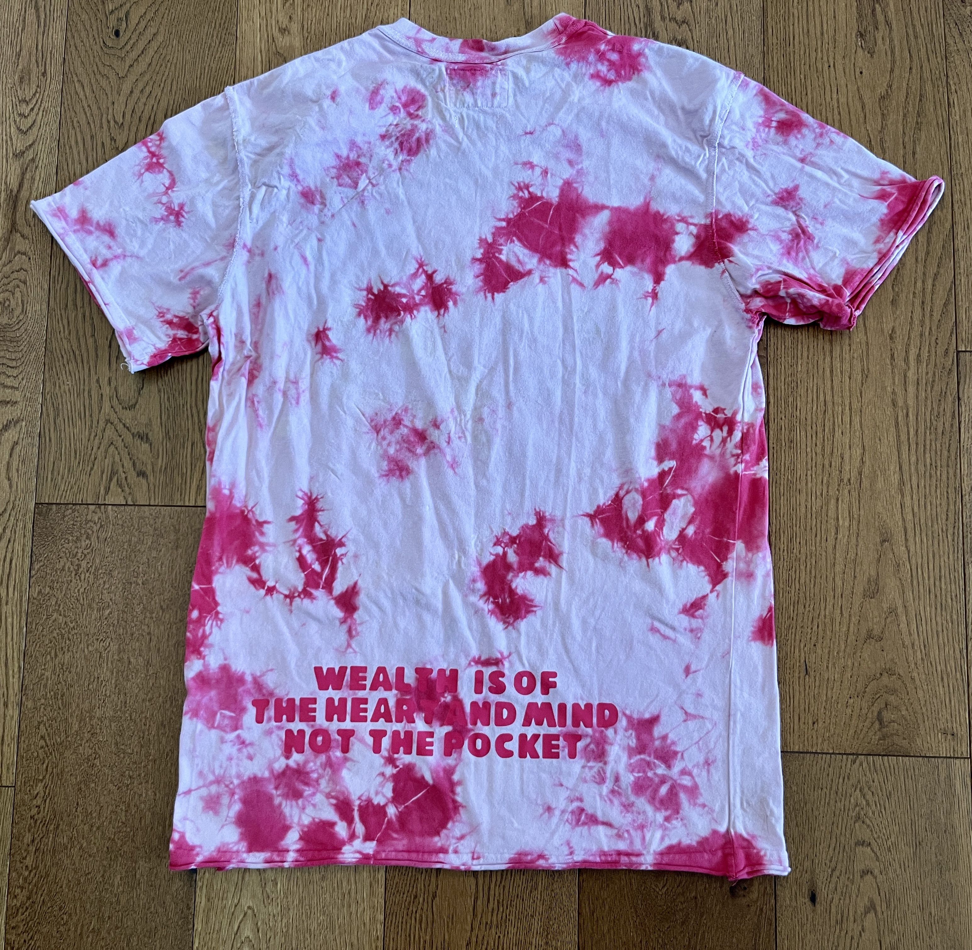 Billionaire Boys Club BBC Billionaire Boys Club Pink Tie Dye Astronaut Tee M Size US M / EU 48-50 / 2 - 4 Thumbnail