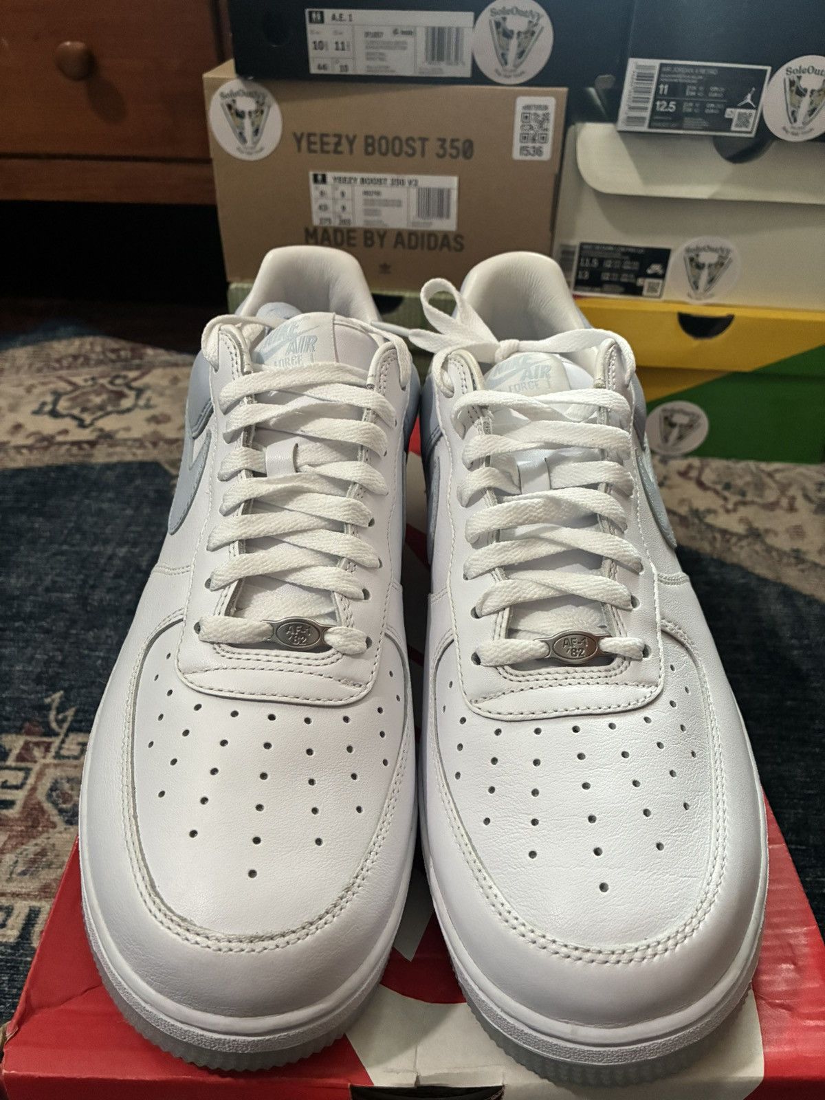 Nike Nike Air Force 1 Low Terror Squad Loyalty SKU FJ5755-100 Size US 11.5 / EU 44-45 - 4 Thumbnail