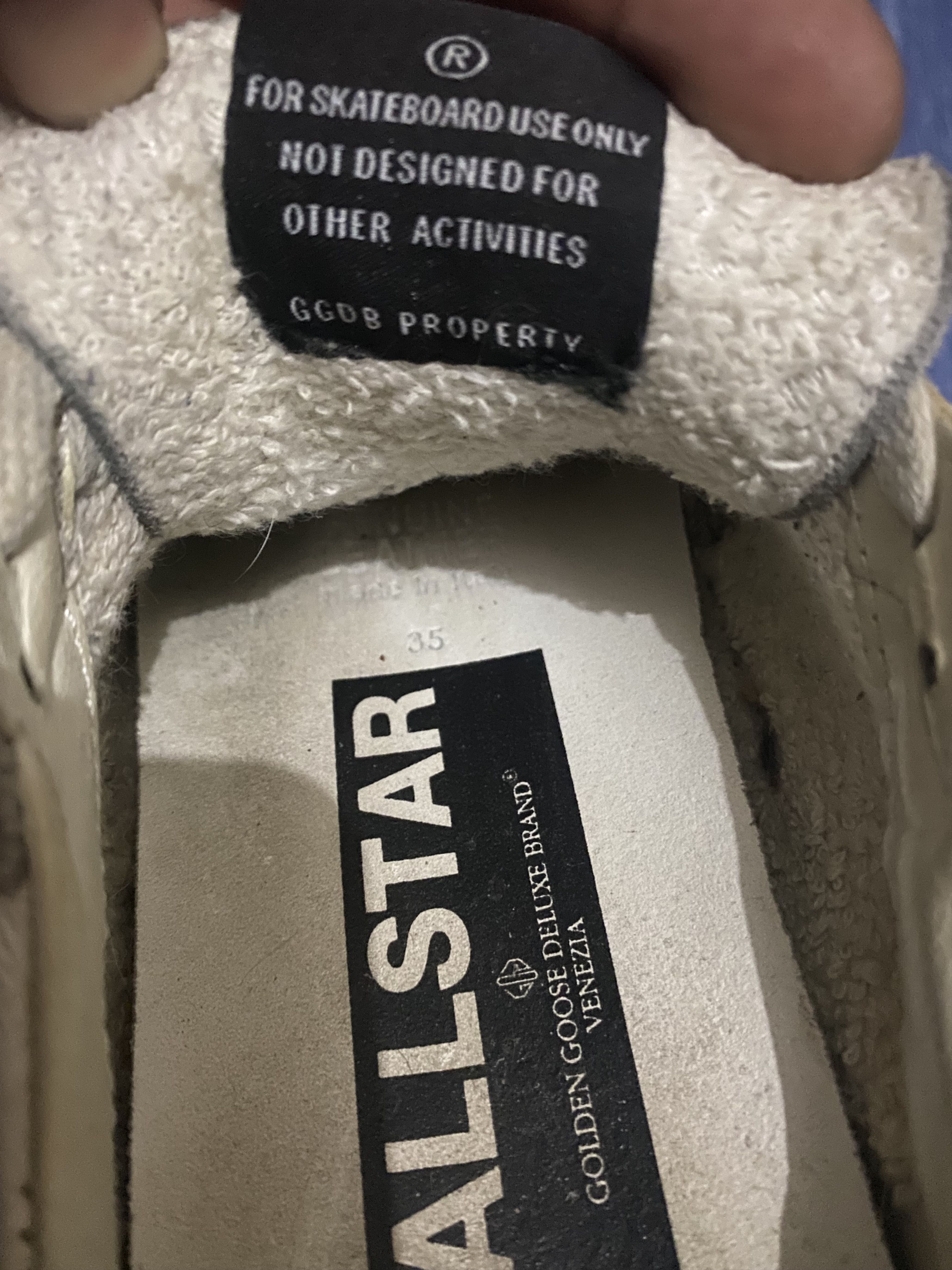 Golden Goose ggdb BALLSTAR GOLDEN GOOSE Deluxe Low-Top Sneakers size 35 Size US 5 / IT 35 - 10 Thumbnail