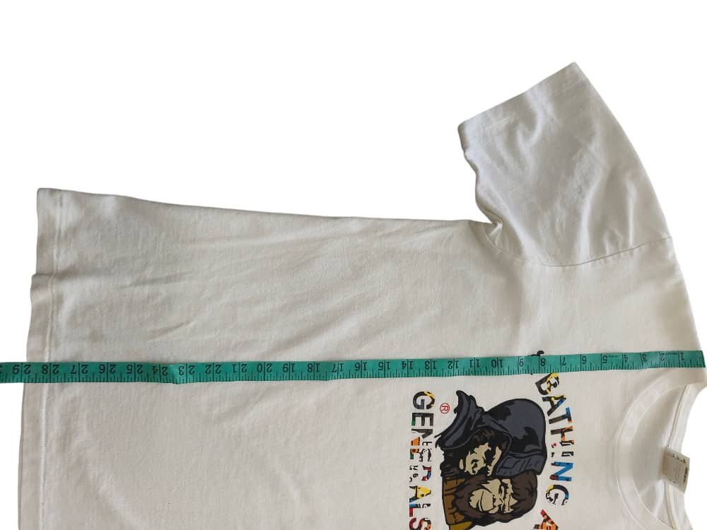 Bape A Bathing Ape Generals Tee Size US L / EU 52-54 / 3 - 6 Thumbnail