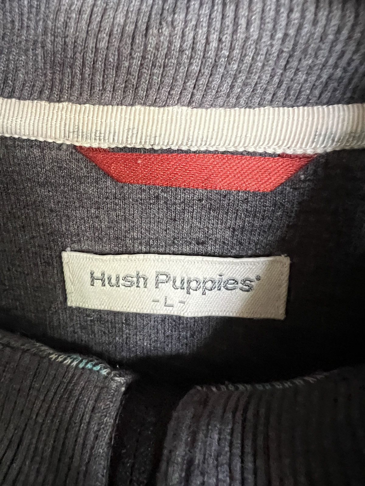 Hush Puppies × Vintage Vintage Hush Puppies Striped Sweatshirt Size US L / EU 52-54 / 3 - 4 Thumbnail