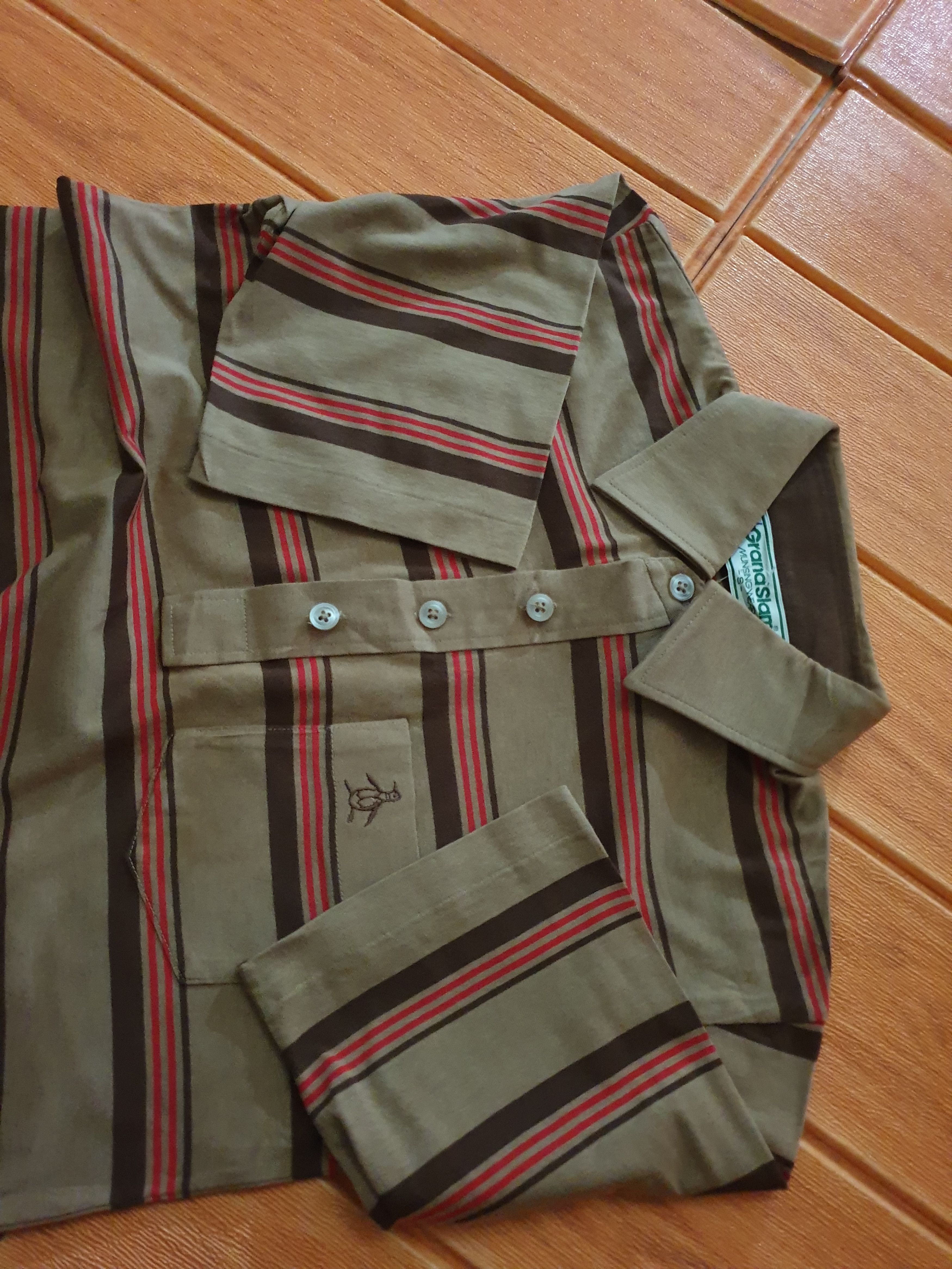 Grand Slam Vintage lacoste stripe shirt Size US XS / EU 42 / 0 - 3 Thumbnail