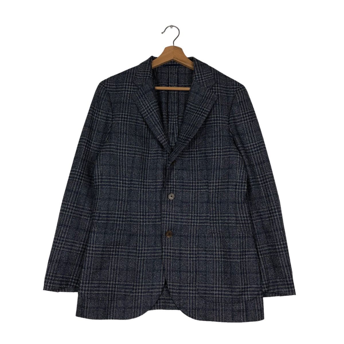 Japanese Brand 🔥Vintage Wool Jacket Mackintosh Philosophy Tartan Design Size US M / EU 48-50 / 2 - 1 Thumbnail