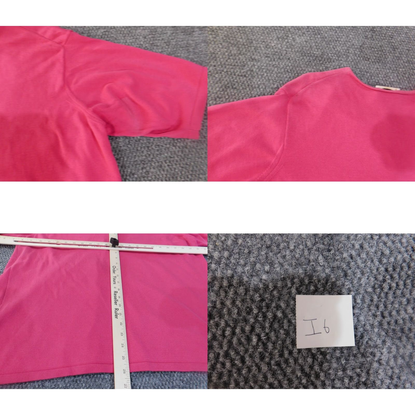 Talbots Talbots Sweater Cardigan M Pink Womens Regular Cotton Knit Stretch Size M / US 6-8 / IT 42-44 - 9 Thumbnail