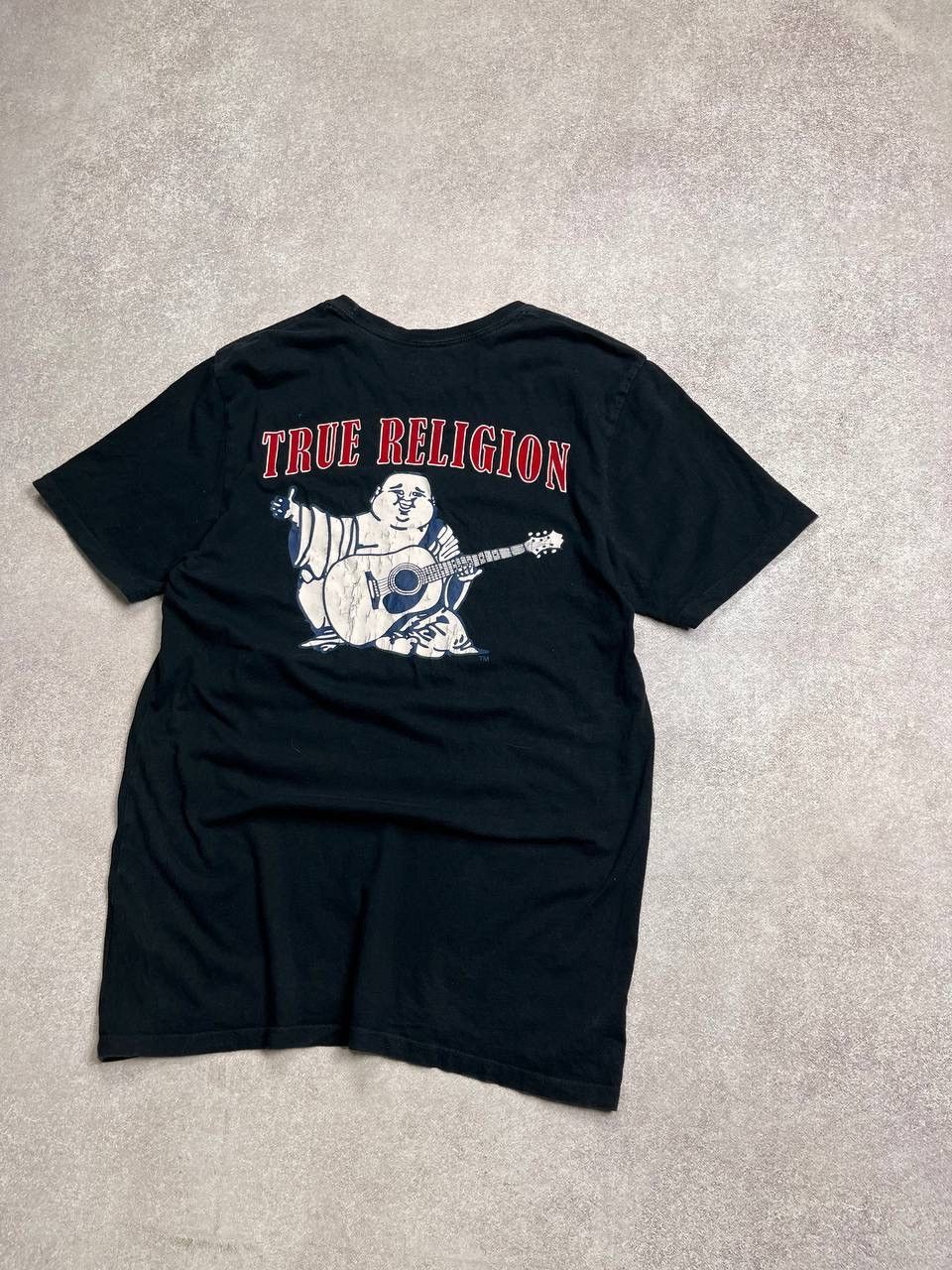 True Religion Vintage True Religion Budda Big Logo T-shirt M Size US M / EU 48-50 / 2 - 2 Thumbnail