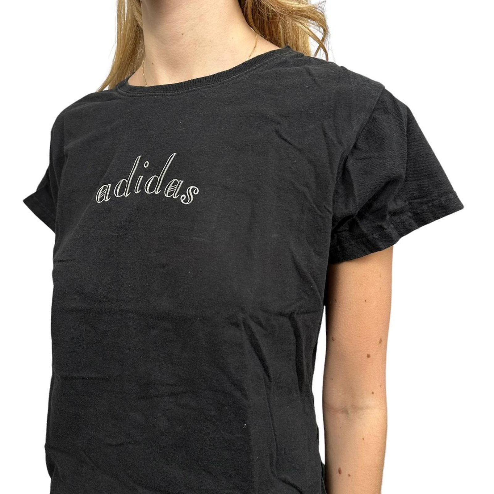 Adidas Vintage womens adidas shiny tee Size M / US 6-8 / IT 42-44 - 6 Thumbnail