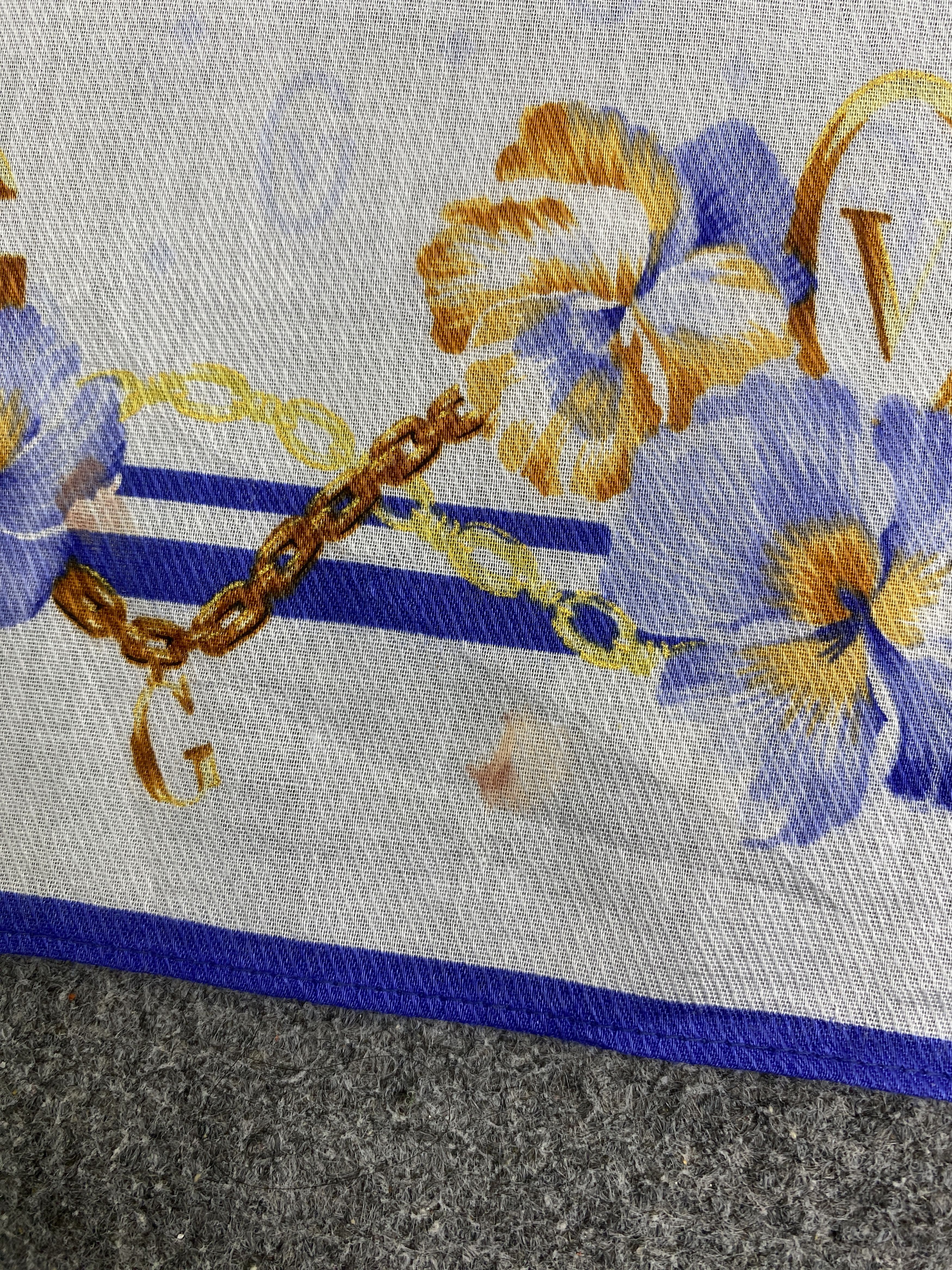 Gianni Valentino Vintage Gianni Valentino Handkerchief / Neckerchief HKC1074 Size ONE SIZE - 13 Thumbnail